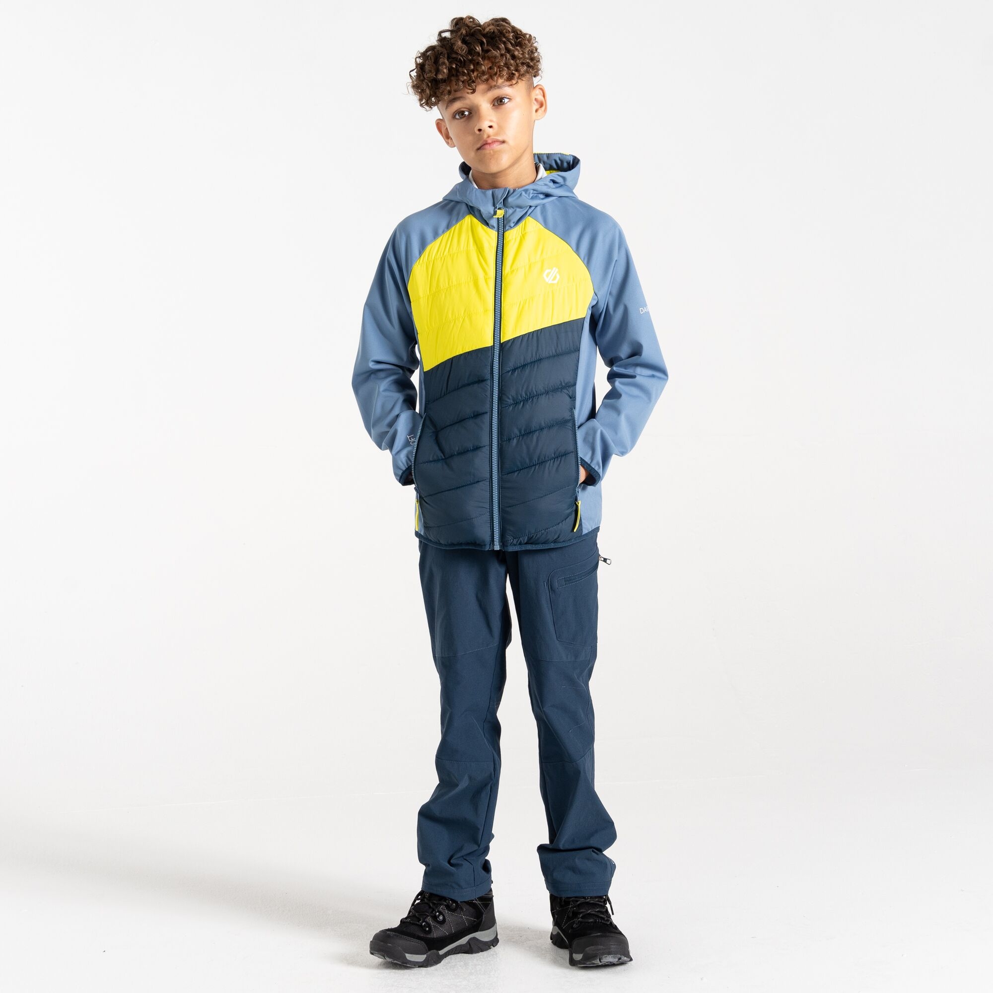 Dare 2b   Dziecięca kurtka hybrydowa Explore Niebieski