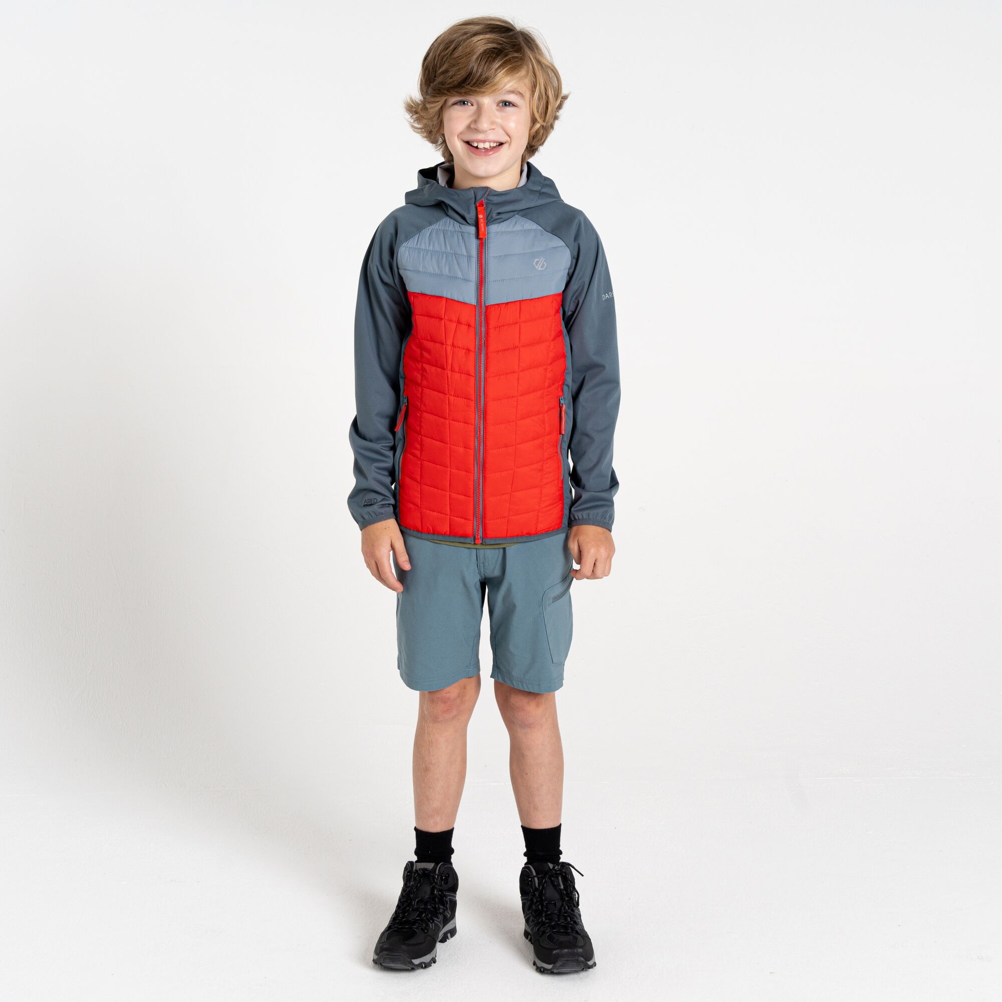 Dare 2b Dziecięca kurtka hybrydowa Explore II Szary