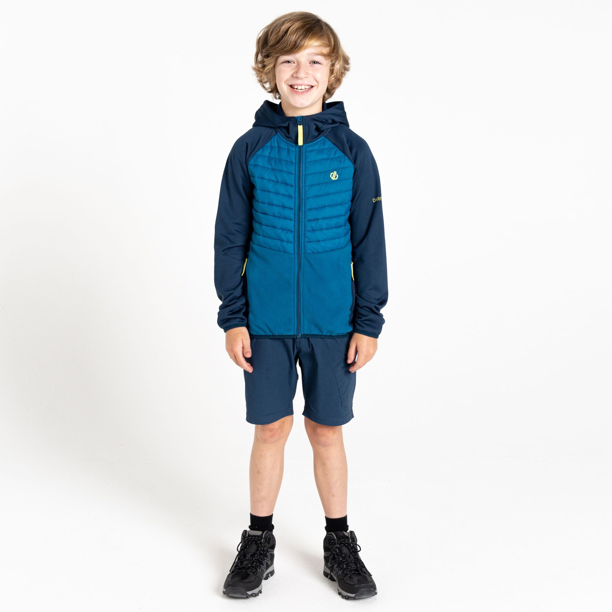 Dare 2b Kurtka hybrydowa dziecięca Switch Out Niebieski