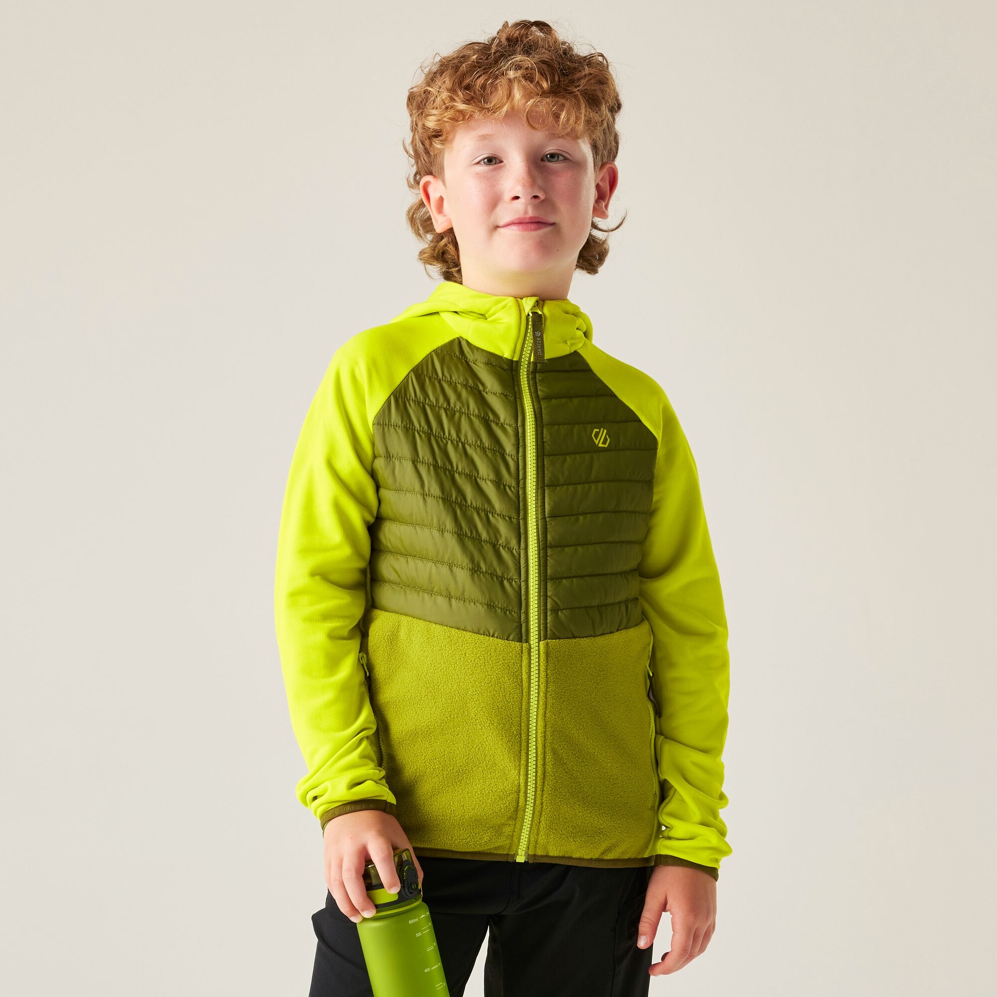 Dare 2b Kurtka hybrydowa dziecięca Switch Out Zielony