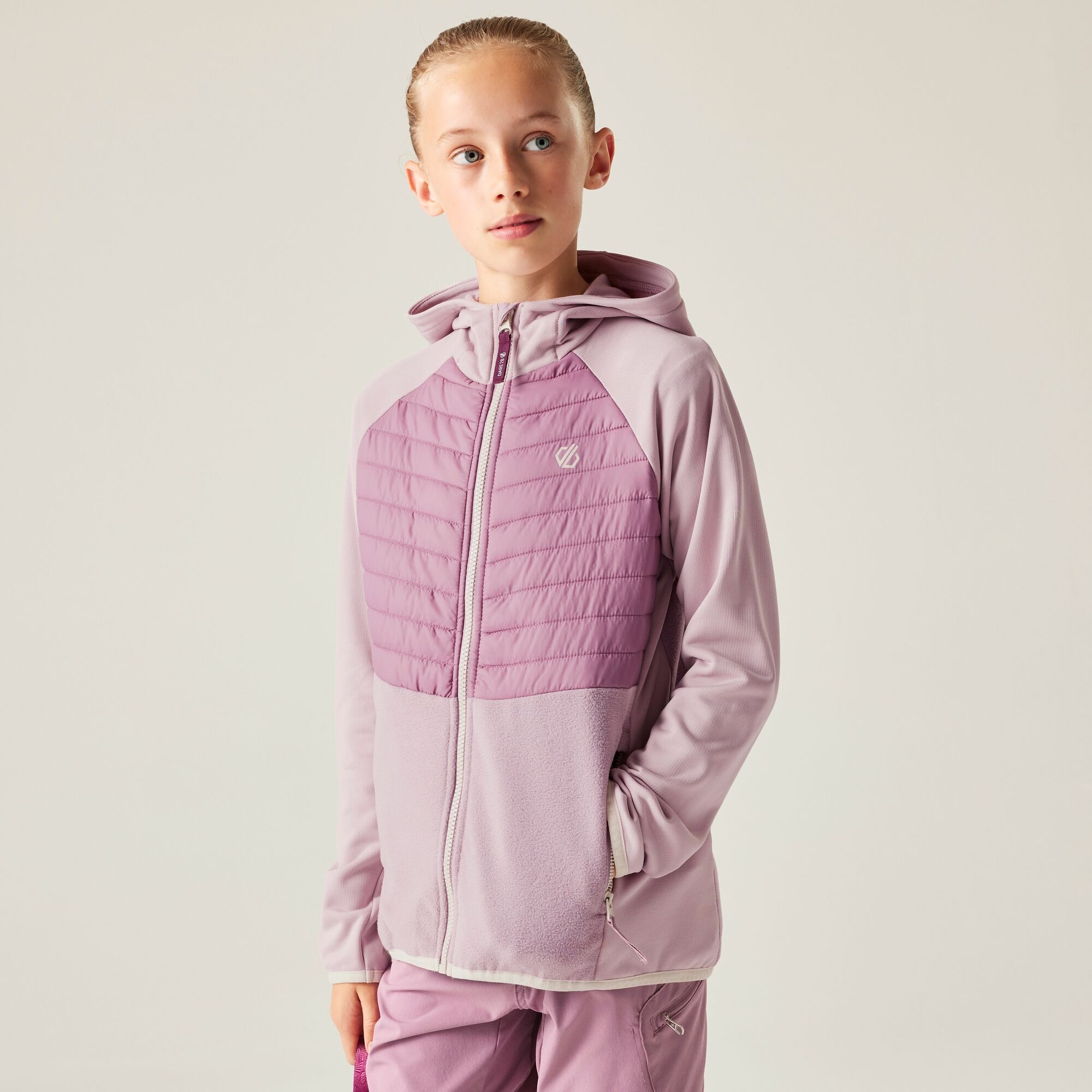Dare 2B Kids’ Switch Out Hybrid School Jacket - Pink Size 13 Years