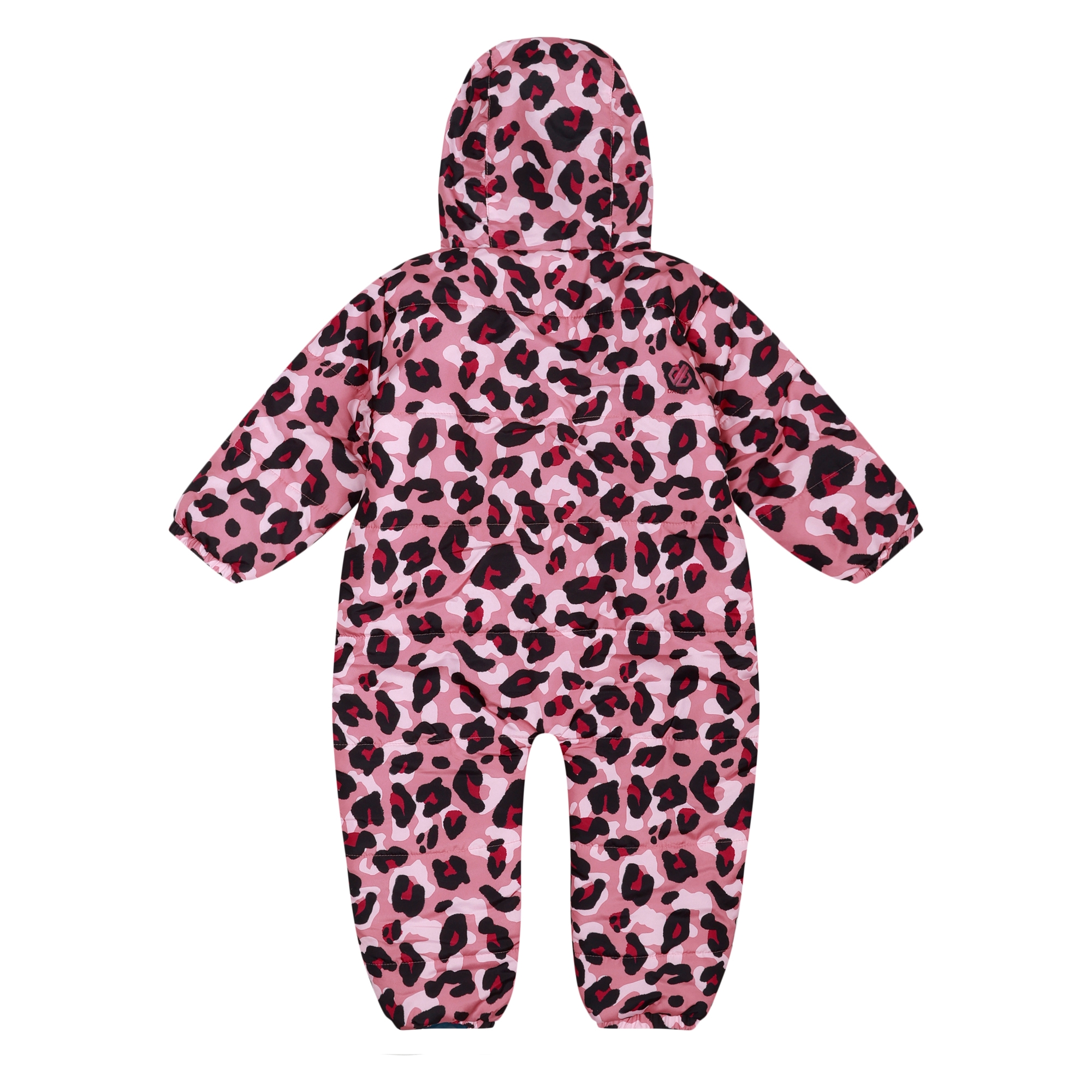 Dare 2b Dziecięcy kombinezon zimowy Bambino II Dusty Rose Cheetah Print