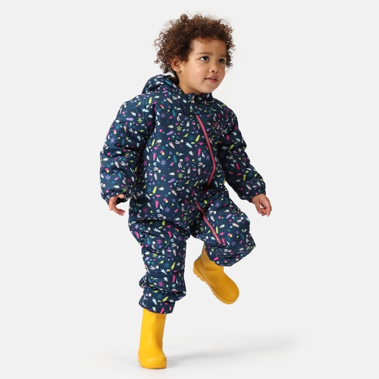 Dare 2b - Kids' Bambino II Insulated Snowsuit Snowflake Ditsy Print