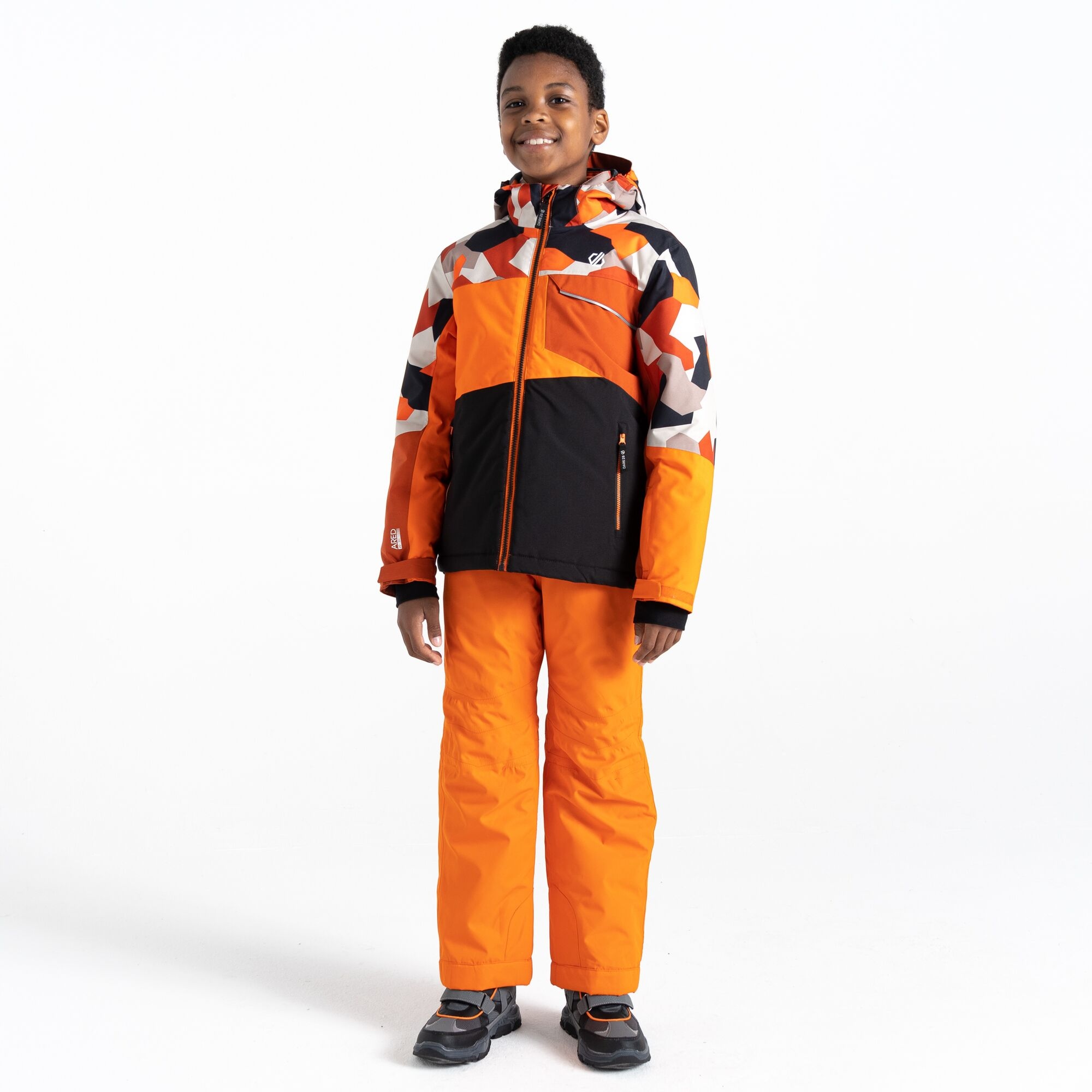 Dare 2b - Dziecięca Kurtka Narciarska Traverse Orange Camo Black