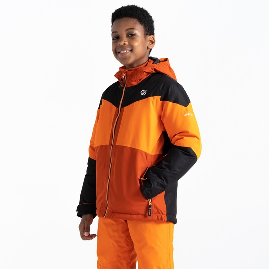 Dare 2b - Kids' Slush Ski Jacket Puffins Orange Black 