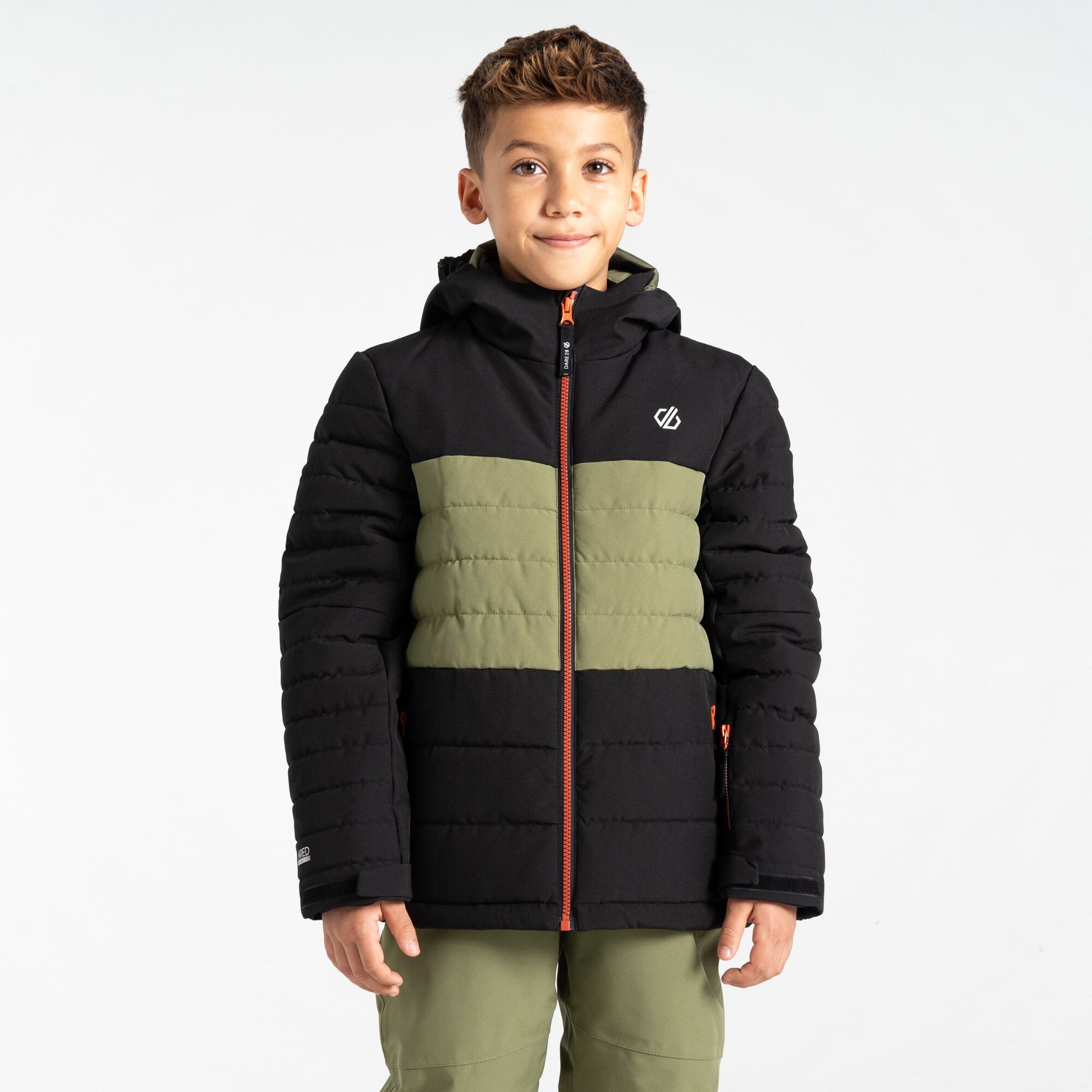 Dare 2b   Kids’ Cheerful II Ski Jacket Green, Size: 3-4 Years