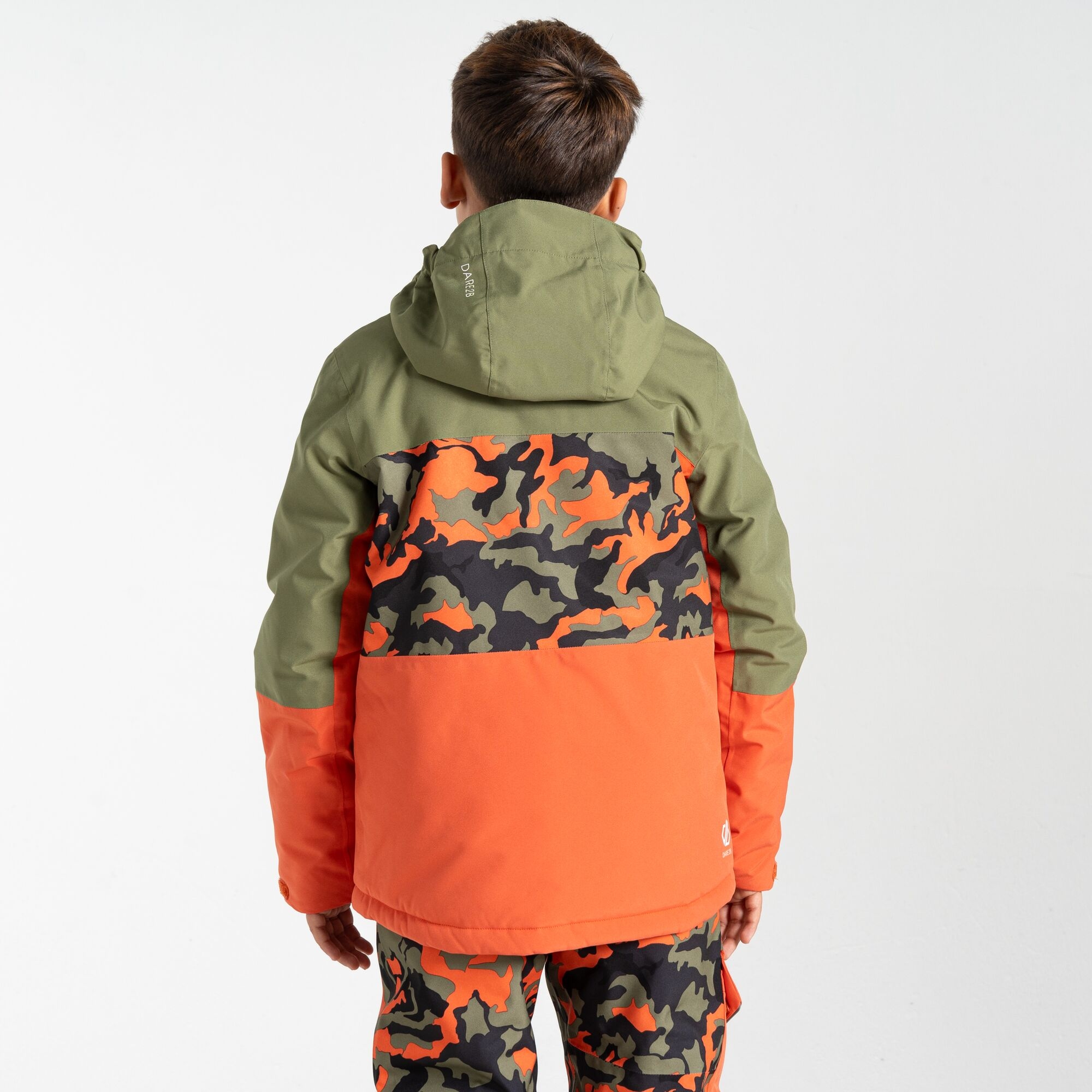 Dare 2b Dziecięca kurtka narciarska Traverse II Pomarańczowy