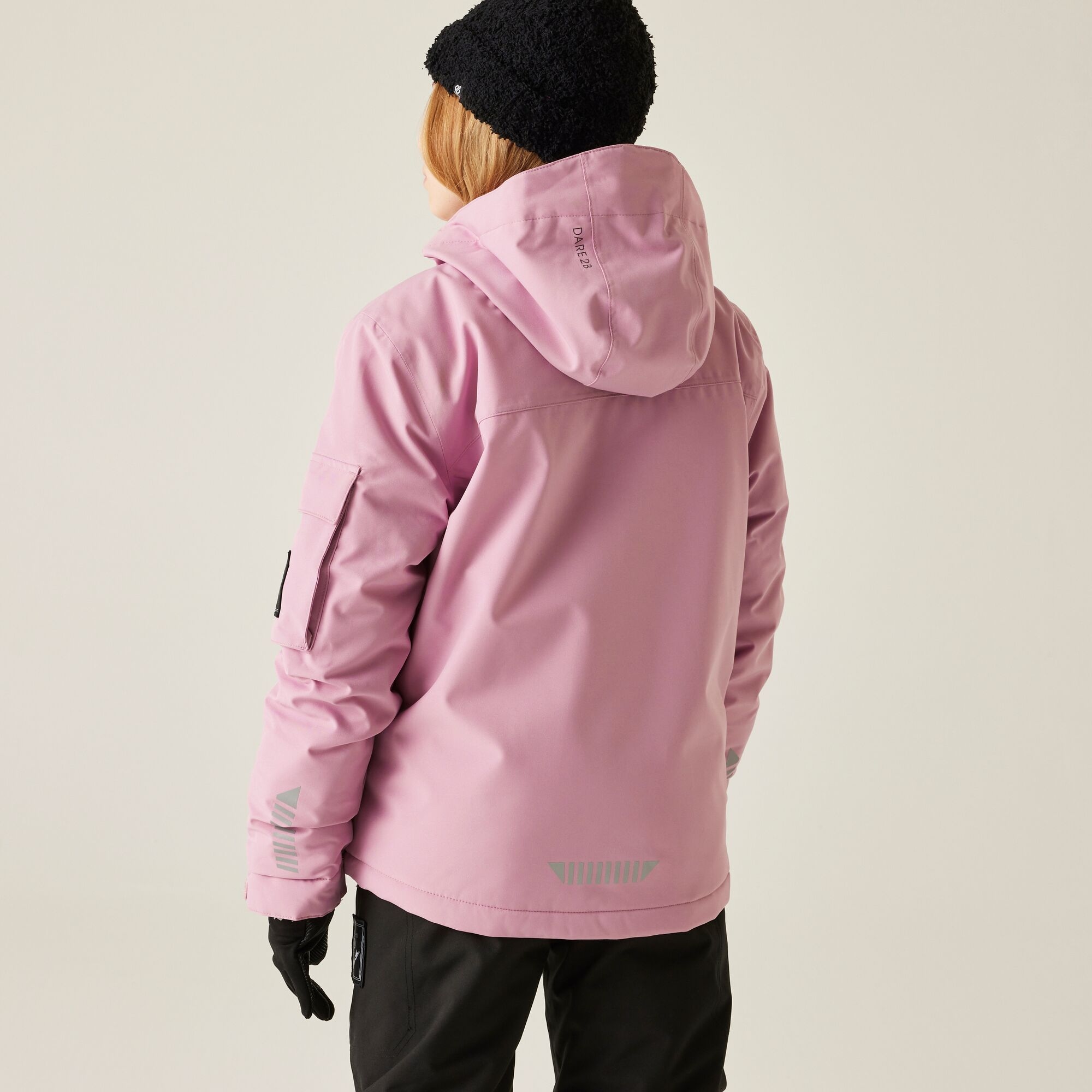 Dare 2b Kurtka narciarska dziecięca z membraną Shredder Różowy