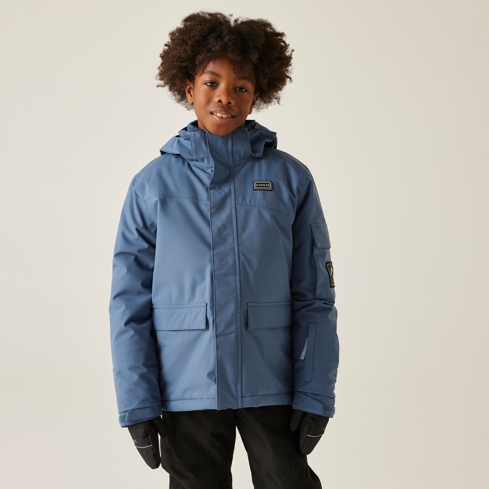 Dare 2b Kids’ Shredder Ski Jacket Blue, Size: 5-6 Years