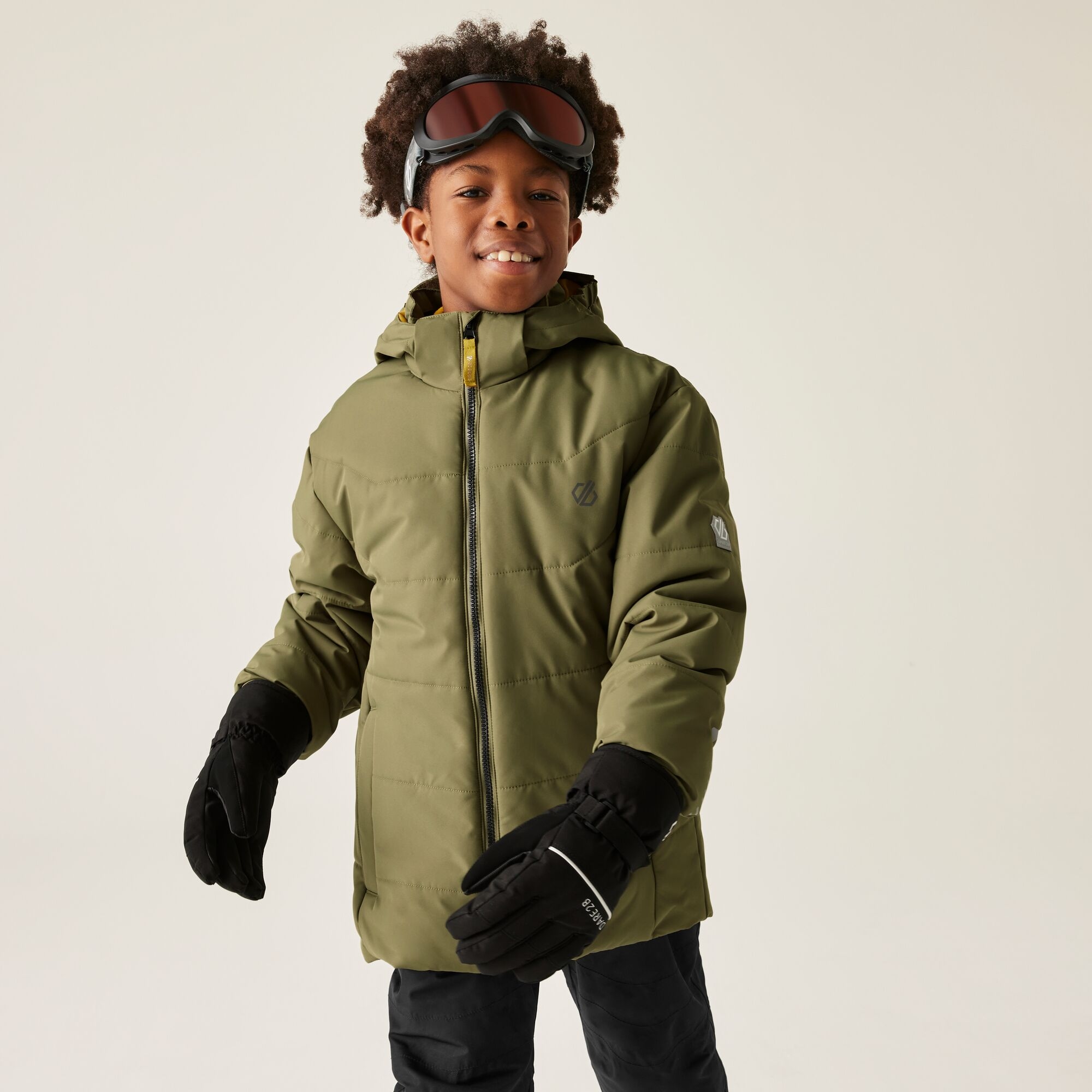 Dare 2b Kids’ Explorer Ski Jacket Green, Size: 5-6 Years