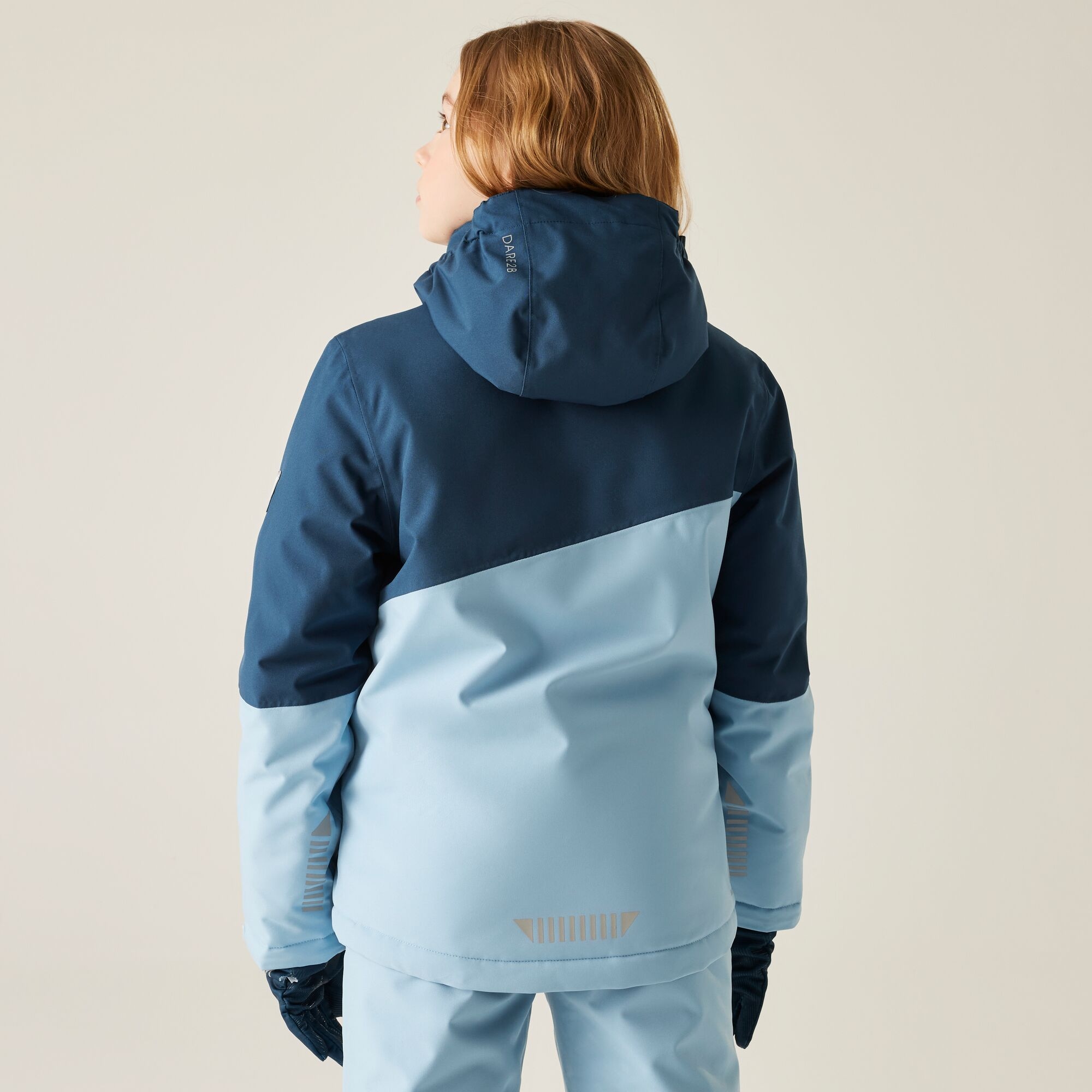 Dare 2b - Kurtka narciarska dziecięca z membraną Snow Basher Niebieski