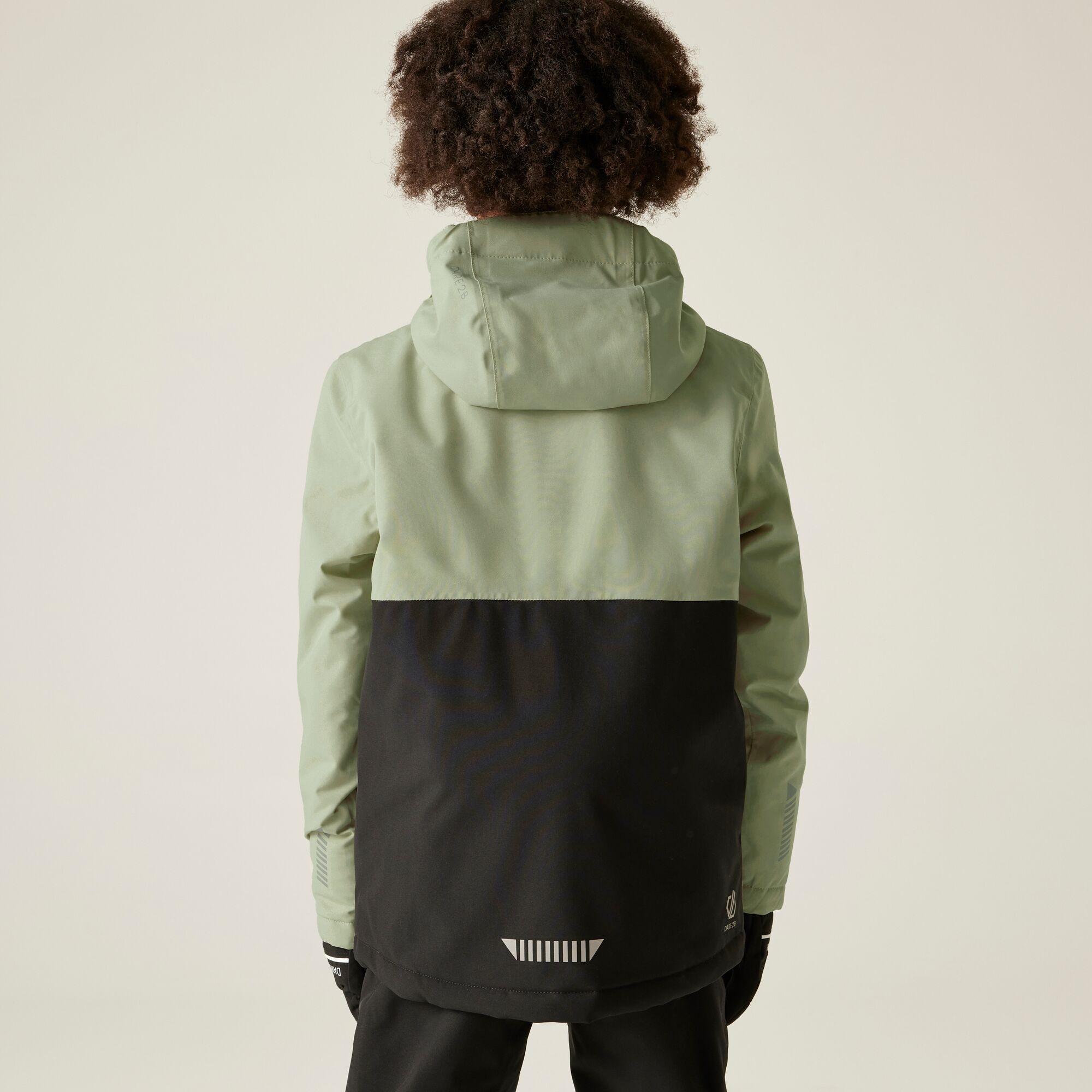 Dare 2b - Kurtka narciarska dziecięca z membraną Send It! Beżowy