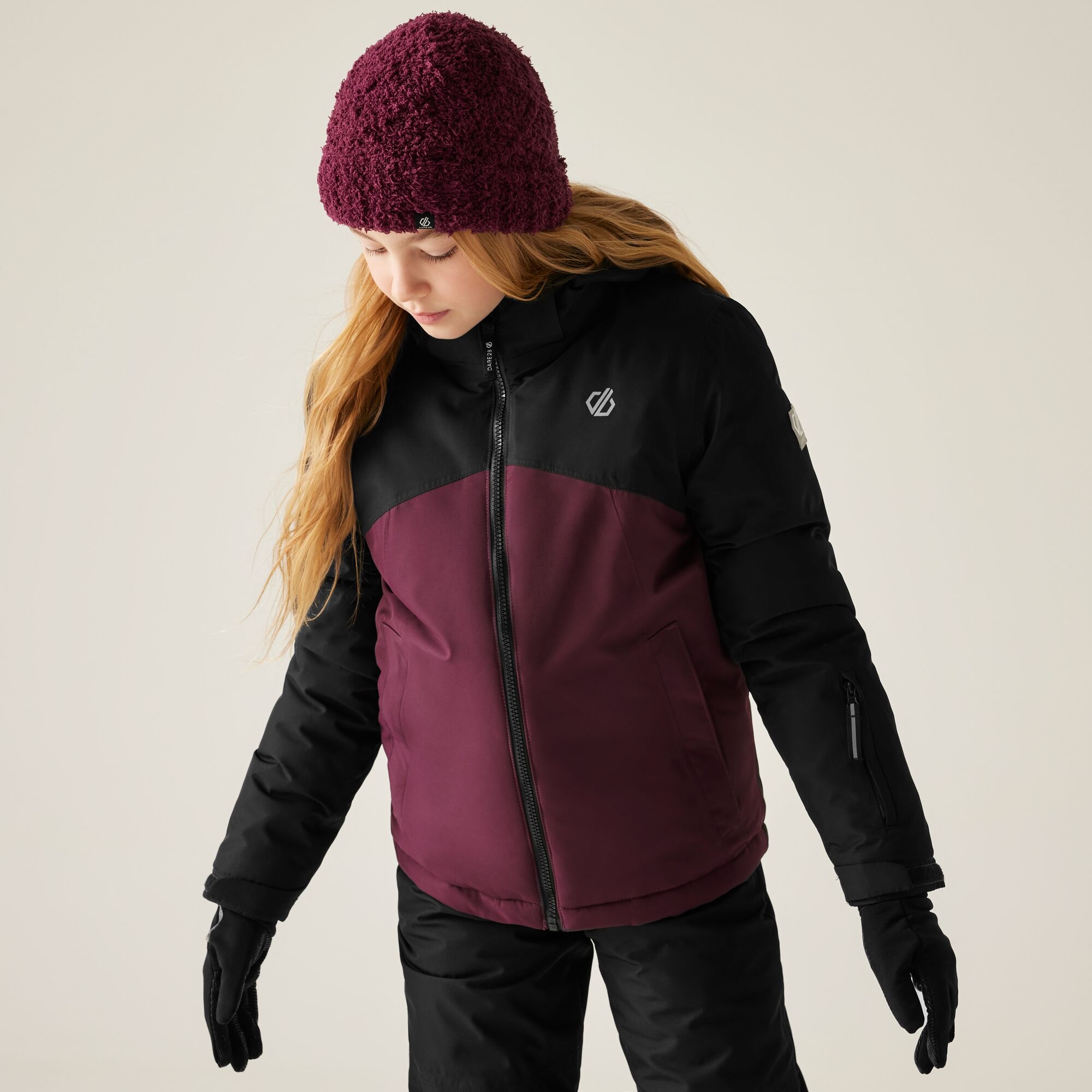 Dare 2B Unisex Kids Purple Kids’ Impose V Ski Jacket Size: 7-8 Years - Image 2