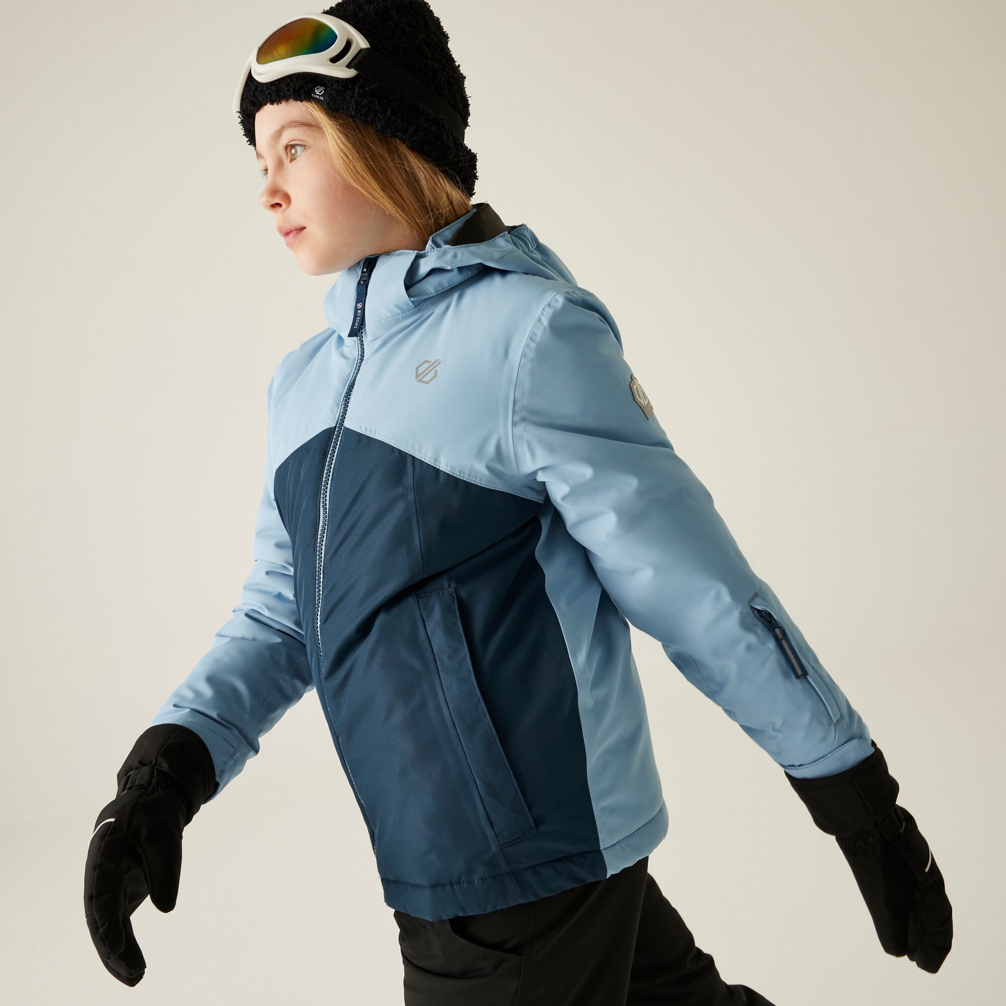 Dare 2b Kurtka narciarska dziecięca z membraną Impose V Niebieski