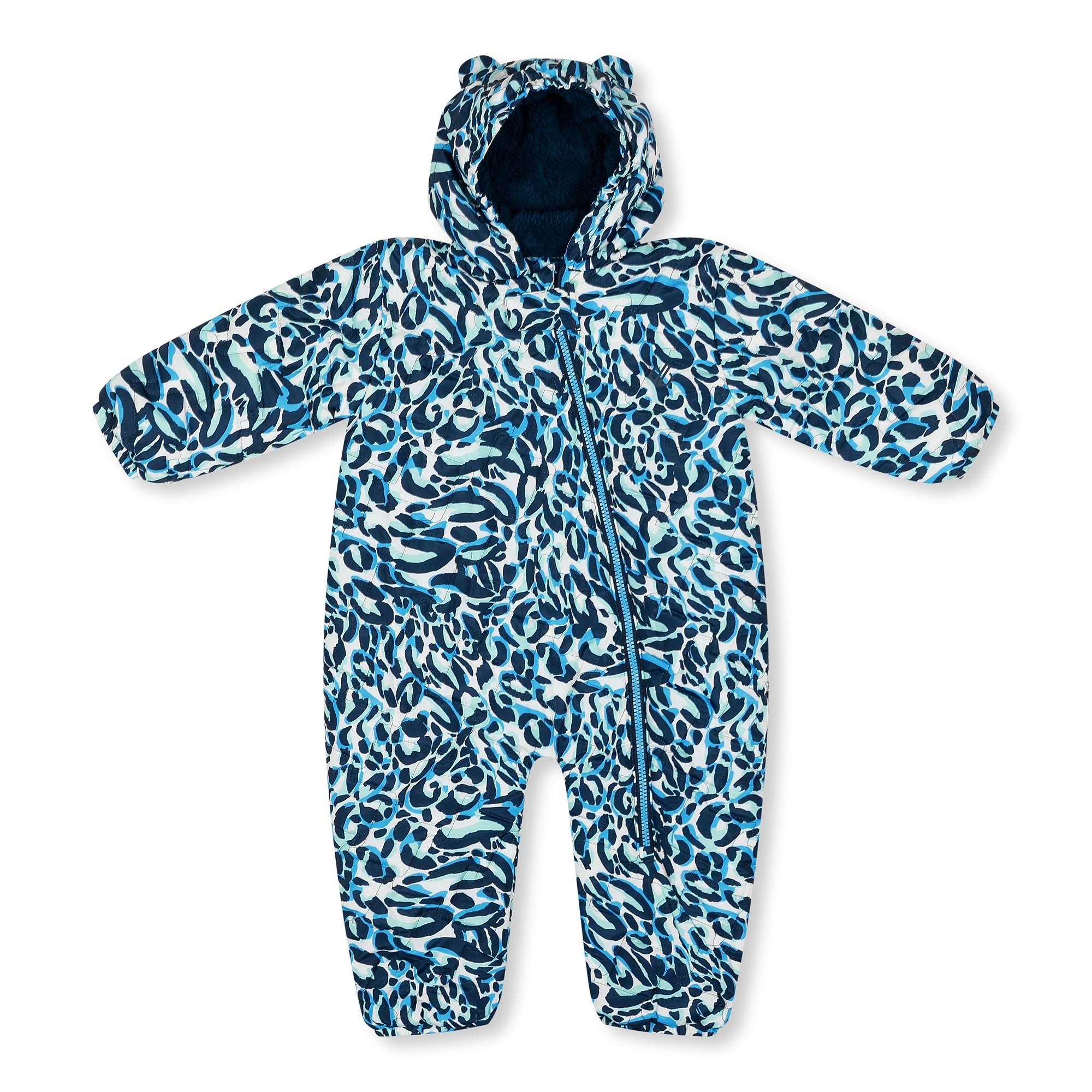 Dare 2B Kids Bambino Showerproof Snowsuit Movement Animal Print 12-18 Mont - Image 5