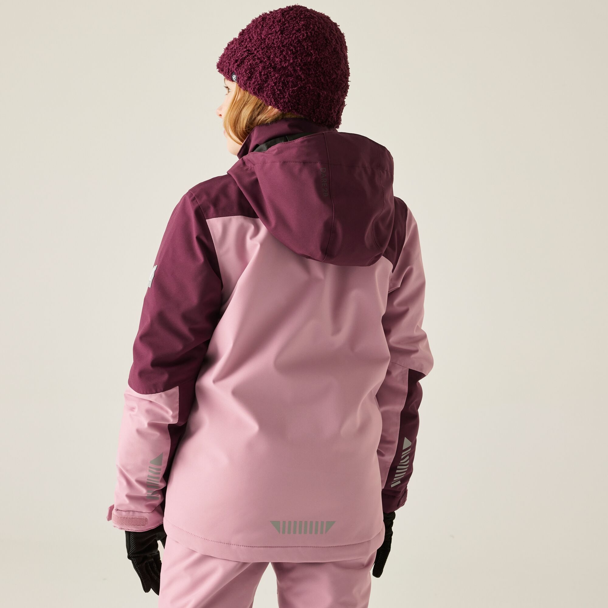 Dare 2b Kurtka narciarska dziecięca z membraną Ripper Fioletowy