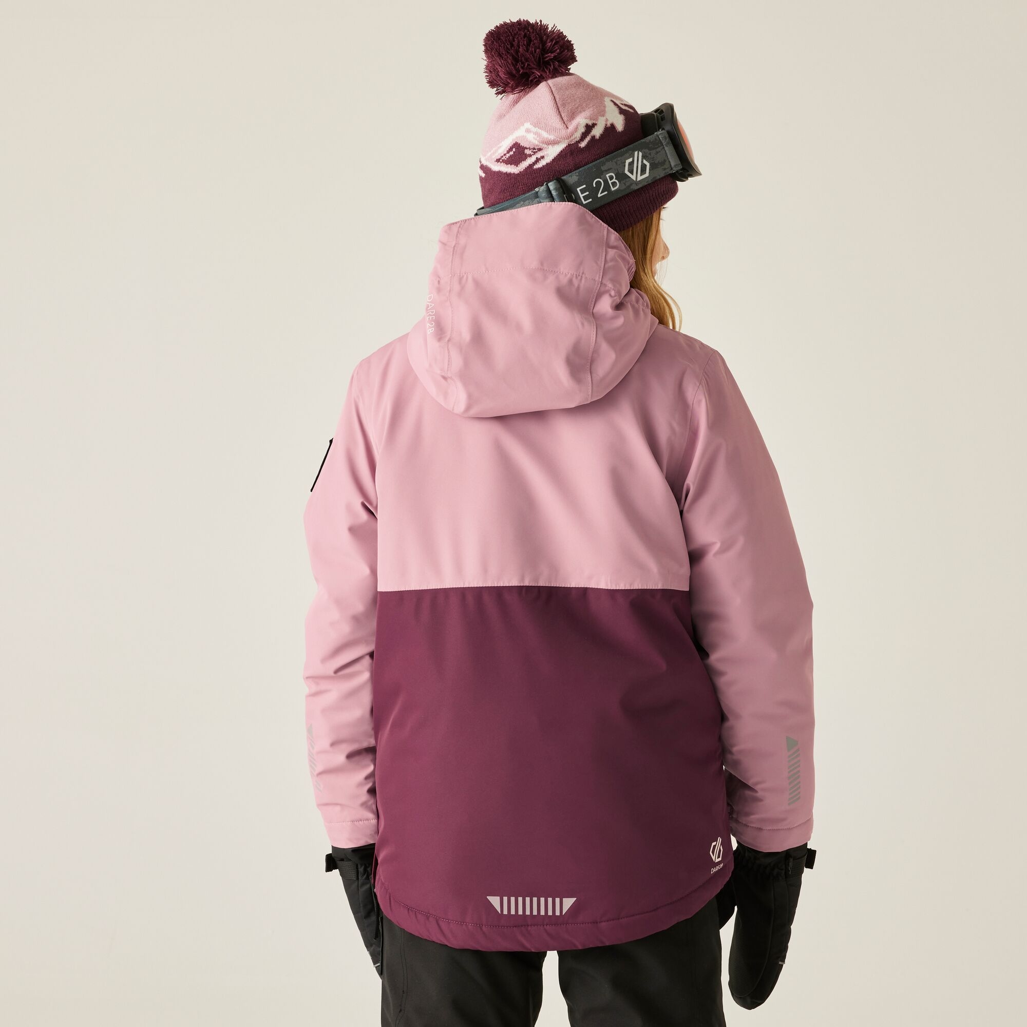 Dare 2b Kurtka narciarska dziecięca z membraną Freehand II Fioletowy