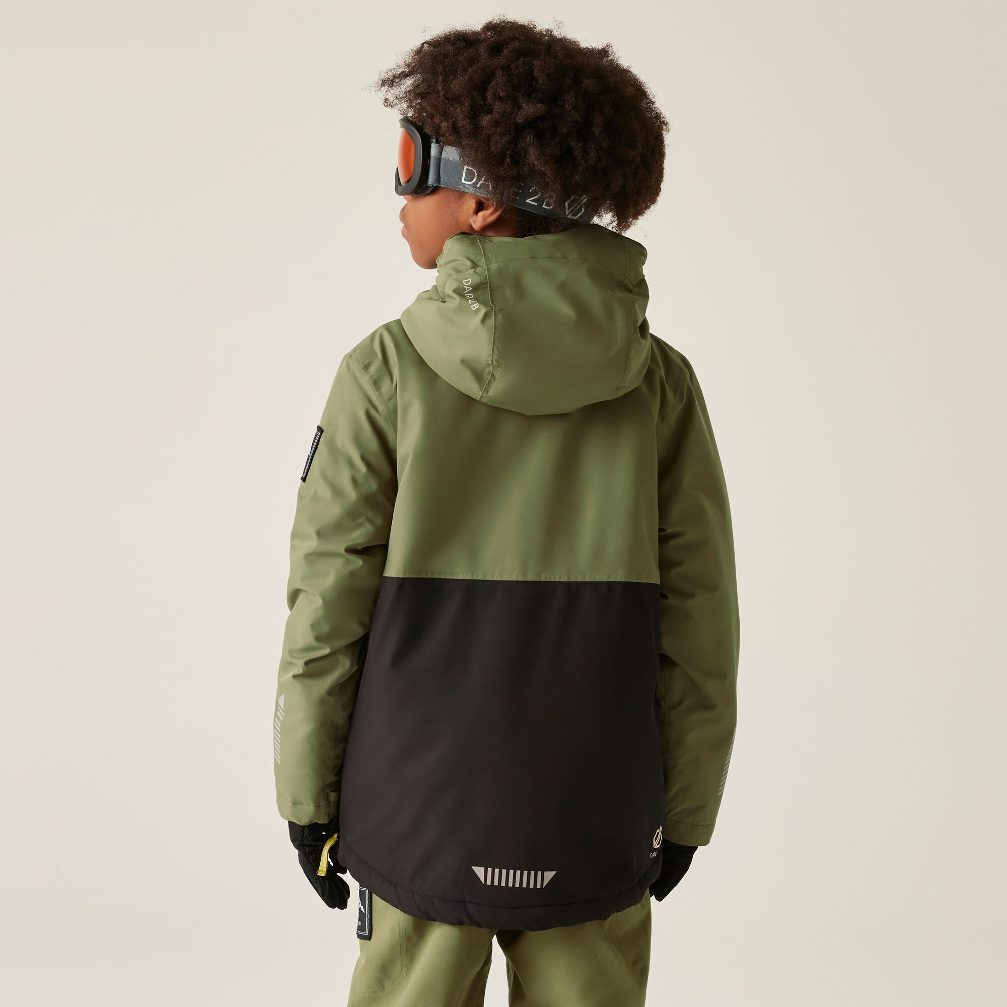 Dare 2b Kurtka narciarska dziecięca z membraną Freehand II Zielony