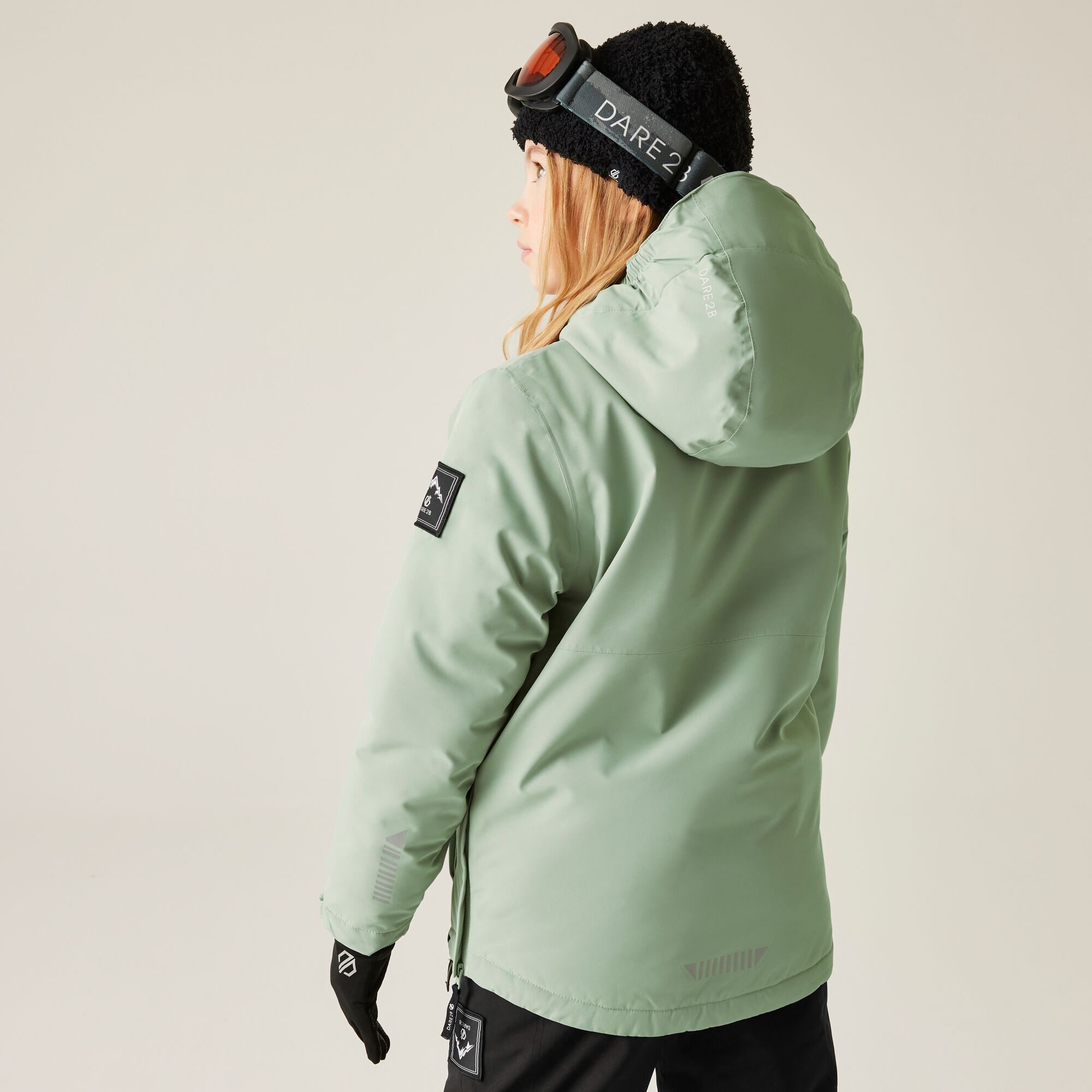 Dare 2b - Kurtka narciarska dziecięca z membraną Freehand II Zielony