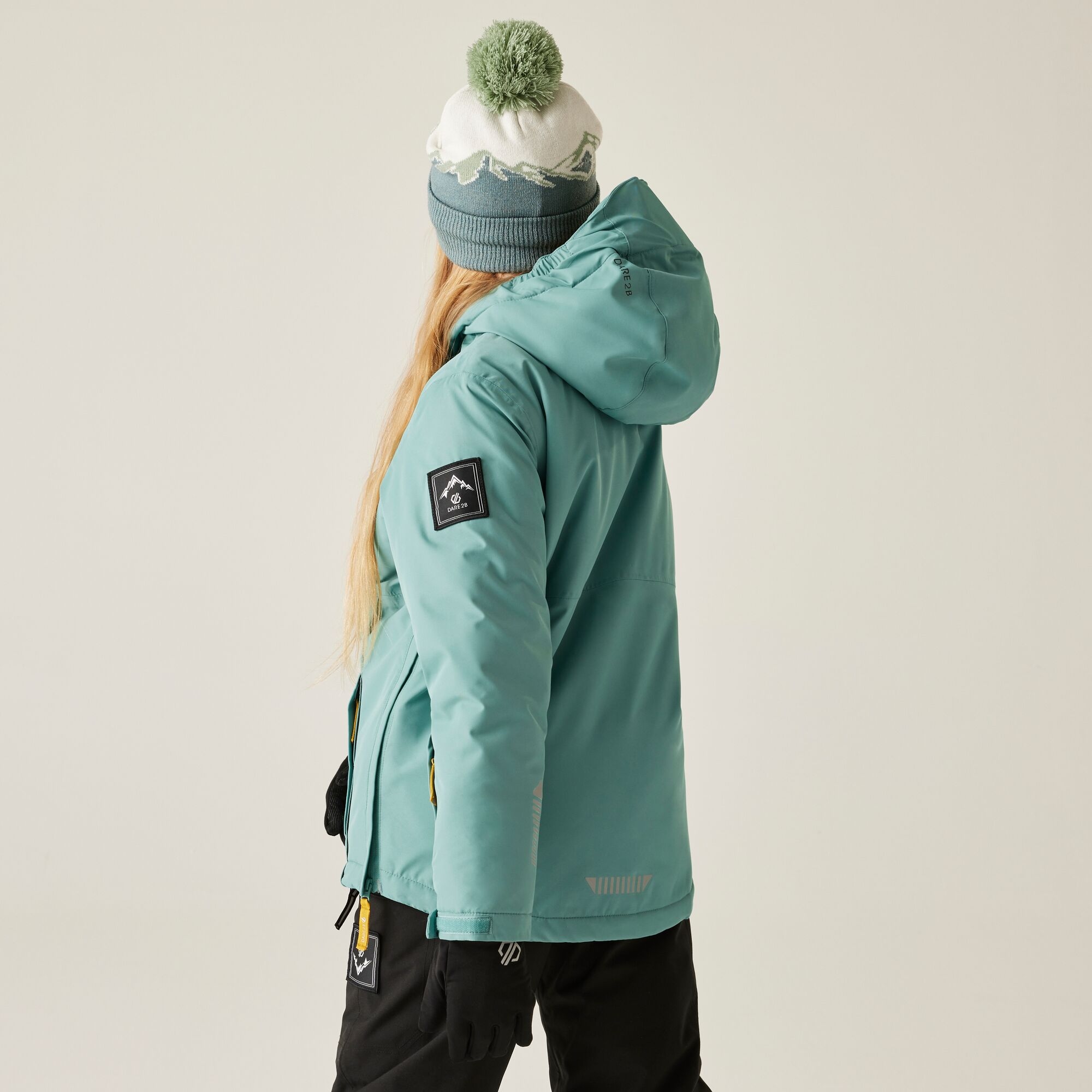 Dare 2b Kurtka narciarska dziecięca z membraną Freehand II Niebieski