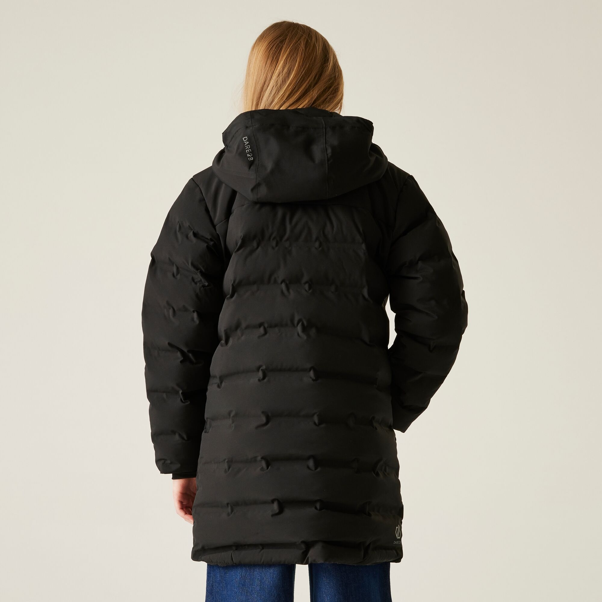 Dare 2b - Płaszcz dziecięcy zimowy Wander Czarny