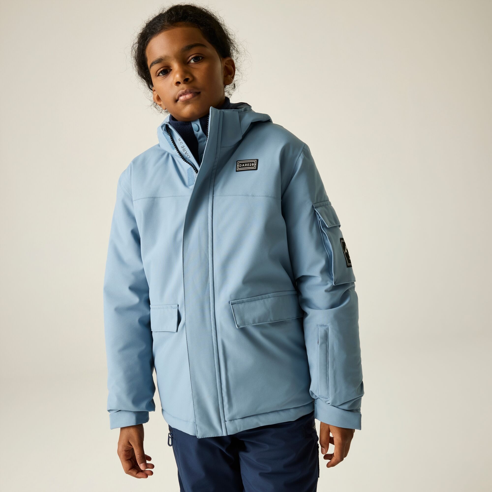 Dare 2B Unisex Kids Bleu Waterproof Jacket For Children Shredder Ii - Image 3