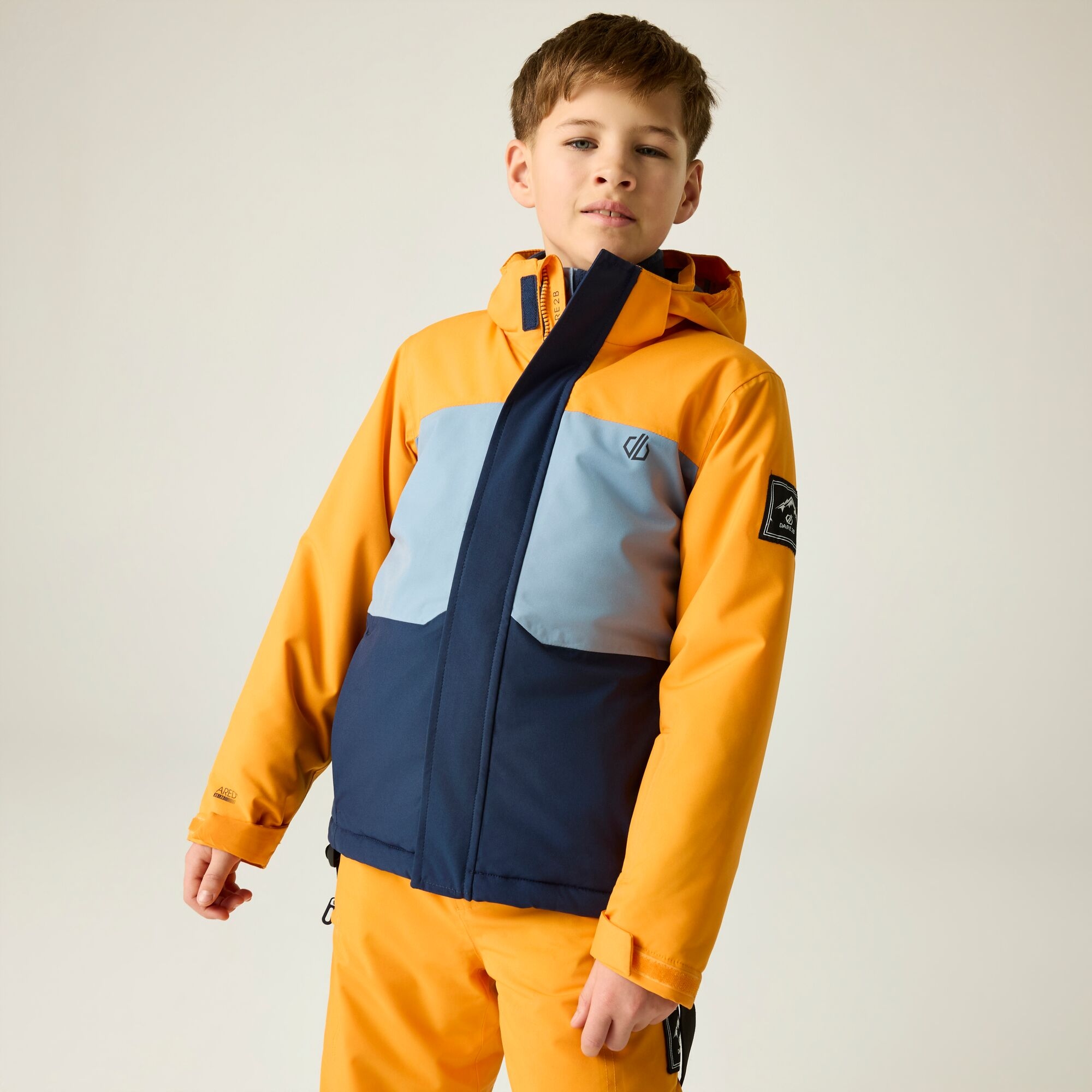 Dare 2B Kids’ Send It Ii Ski School Jacket - Orange Size 15-16 Years - Image 1