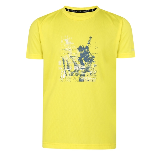 Dare 2b - Dziecięca koszulka Rightful Żółty