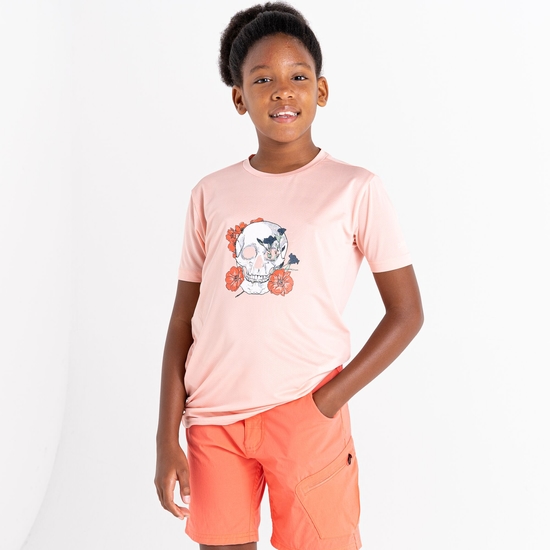 Dare 2b - Kids' Amuse Graphic T-Shirt Apricot Blush