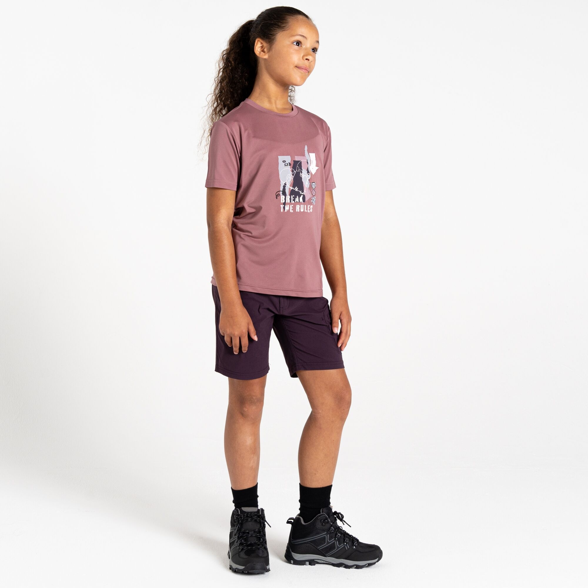 Dare 2b Dziecięca koszulka Amuse II Różowy