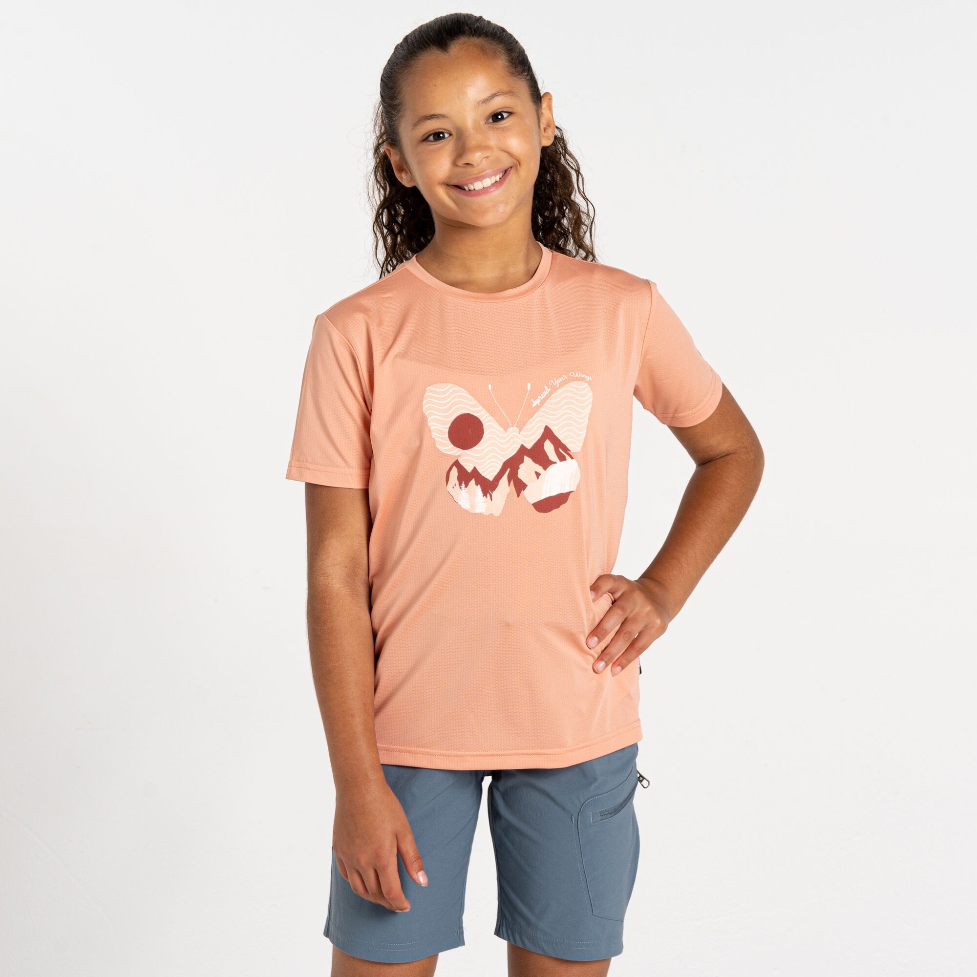 Dare 2b Dare 2b Koszulka dziecięca Amuse II Pomarańczowy