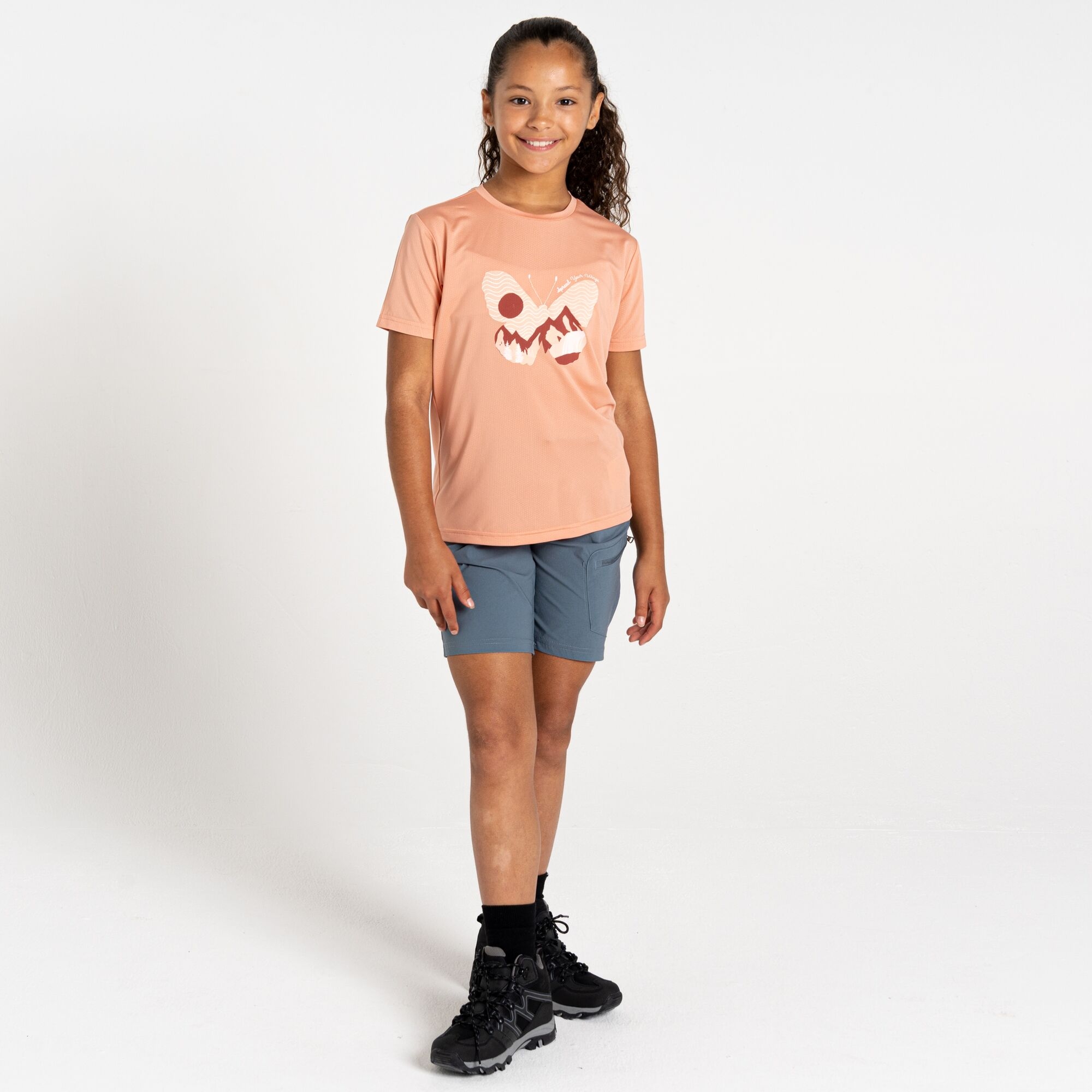 Dare 2b Dare 2b Koszulka dziecięca Amuse II Pomarańczowy