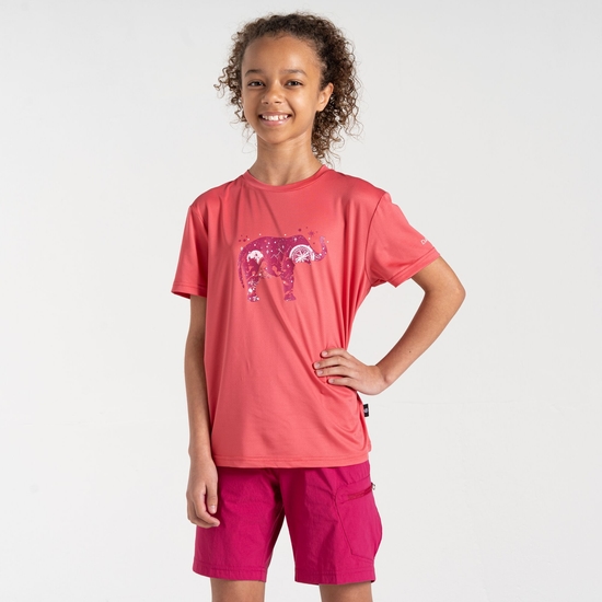 Dare 2b - Dziecięca koszulka Amuse II Różowy
