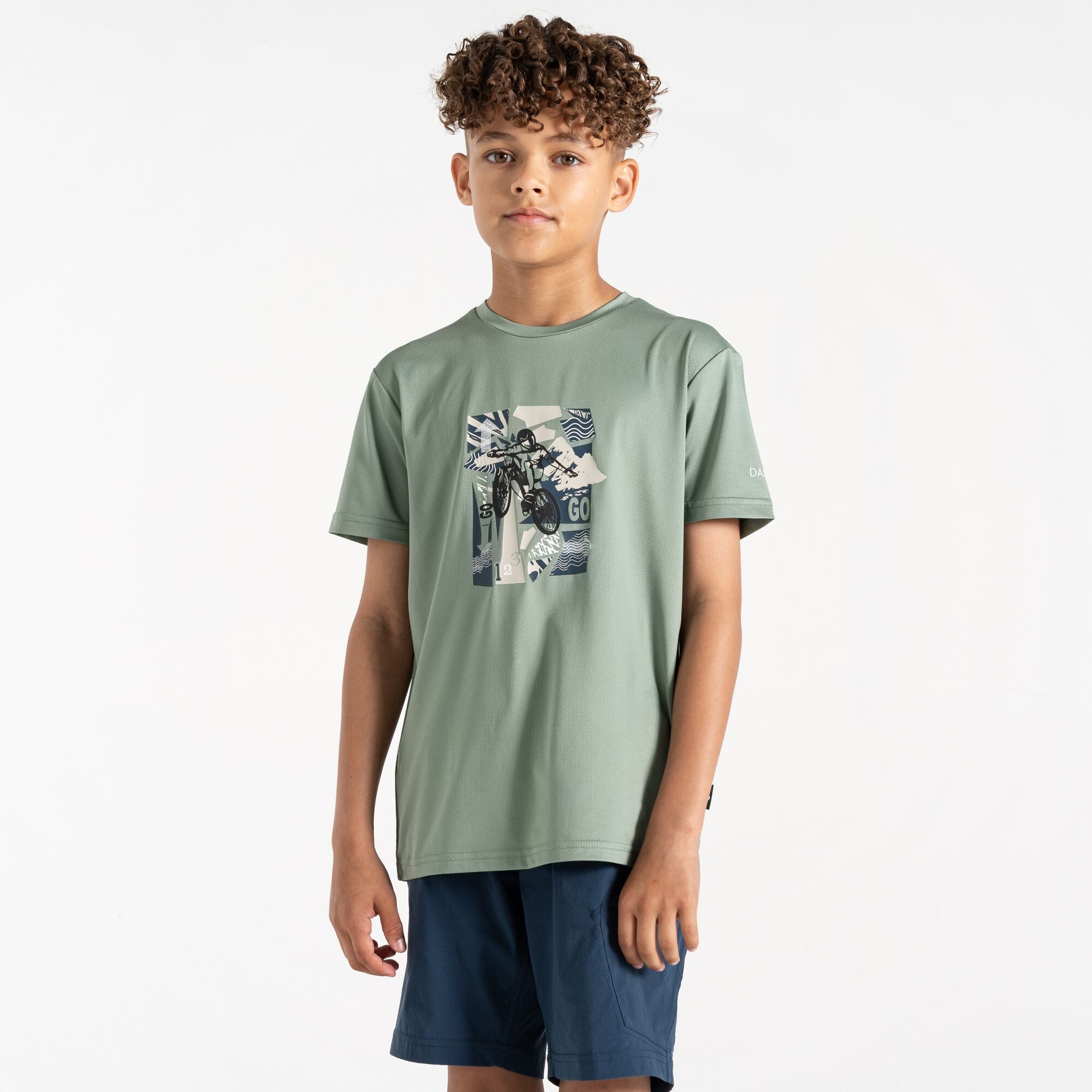 Dare 2B Kids’ Amuse Ii T-Shirt - Green Size 7-8 Years