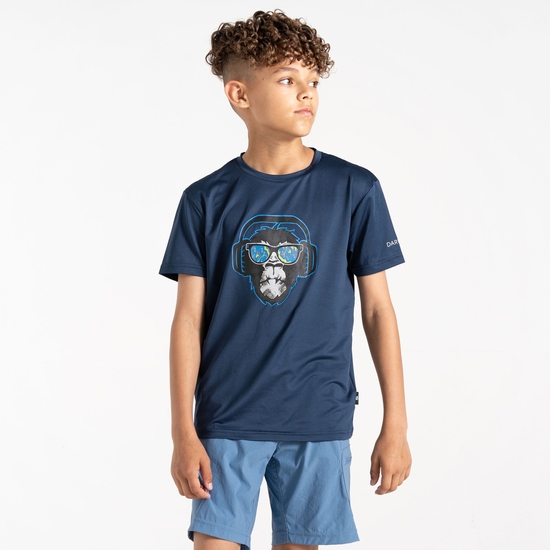 Dare 2b - Dziecięca koszulka Amuse II Ciemnoniebieski