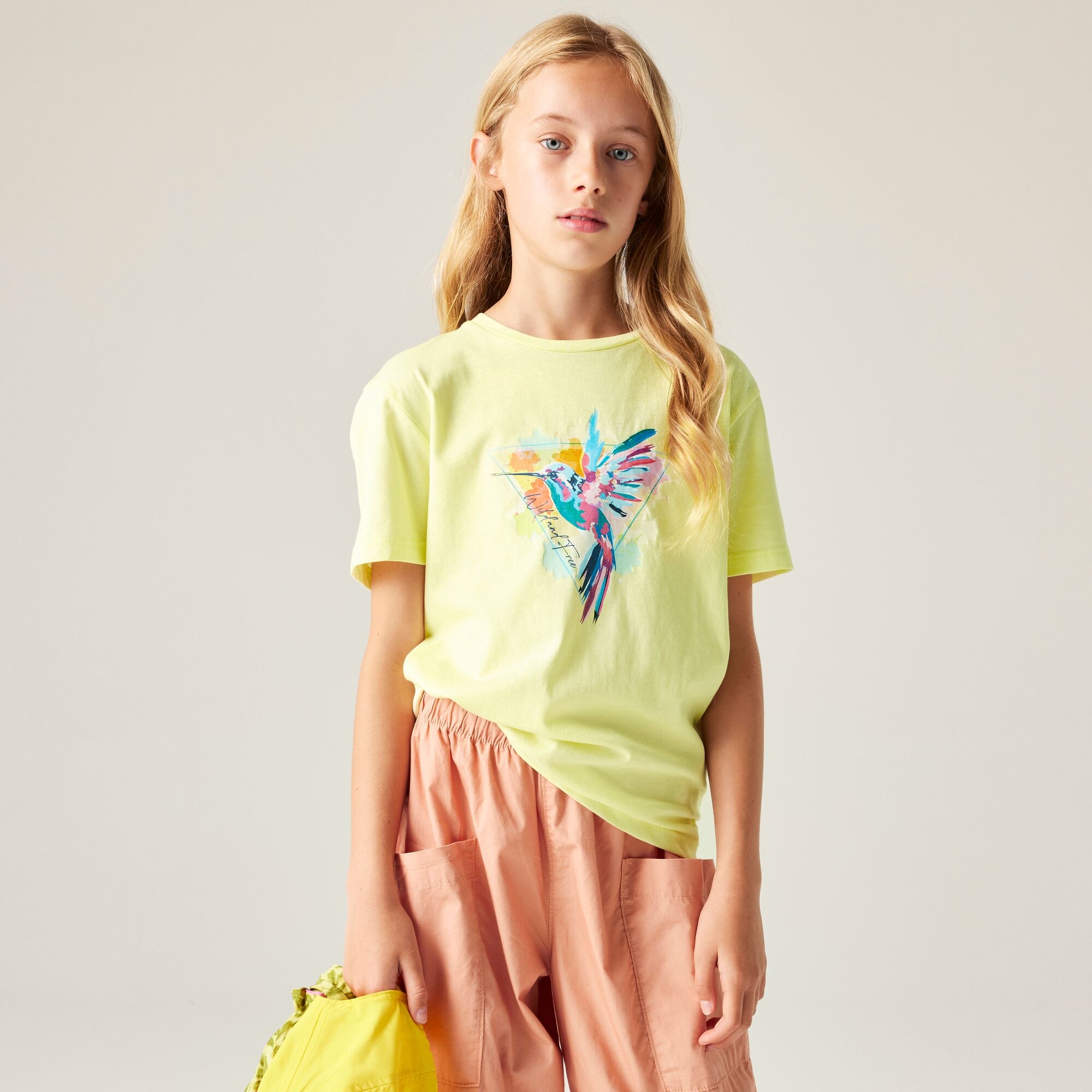 Dare 2B Kids’ Trailblazer Iii T-Shirt - Yellow Size 7-8 Years