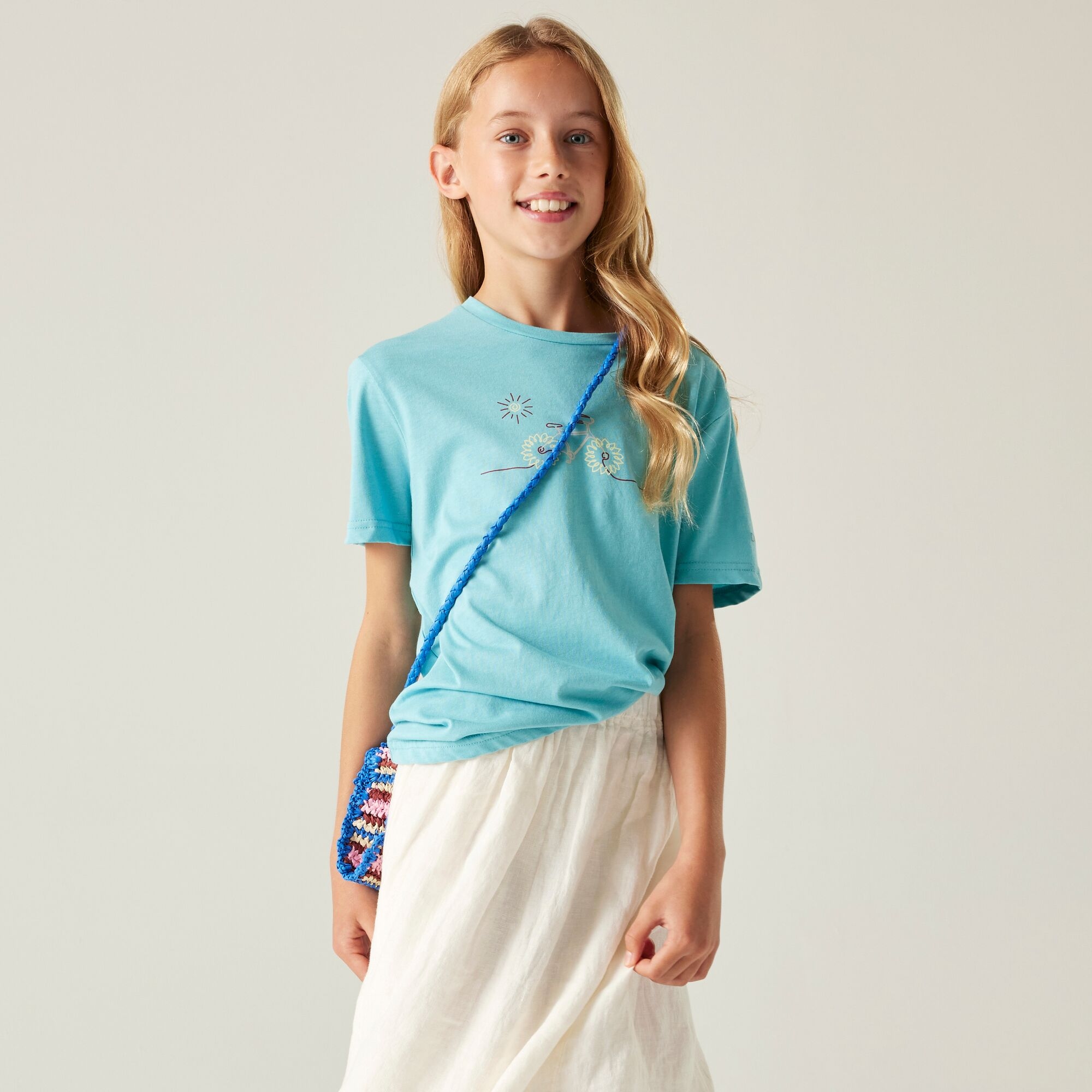 Dare 2b Koszulka dziecięca Trailblazer III Niebieski