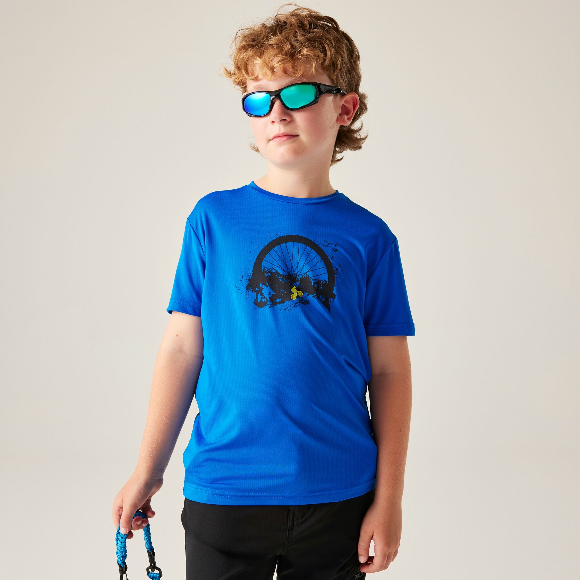 Dare 2B Kids’ Amuse Iii T-Shirt Size: 13 Years Unisex Kids Blue