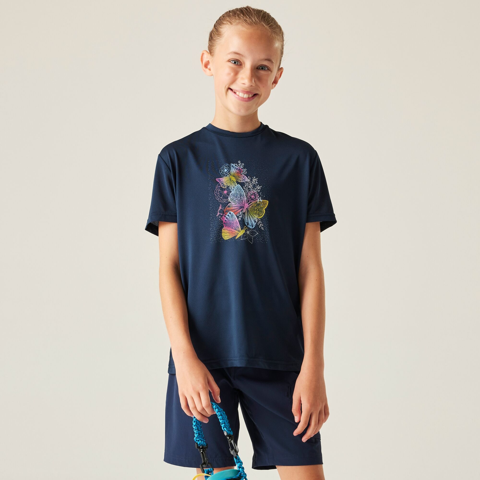 Dare 2B Kids’ Amusing T-Shirt - Blue Size 11-12 Years