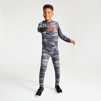 Dare 2b - Kids' Partition Base Layer Set Ebony