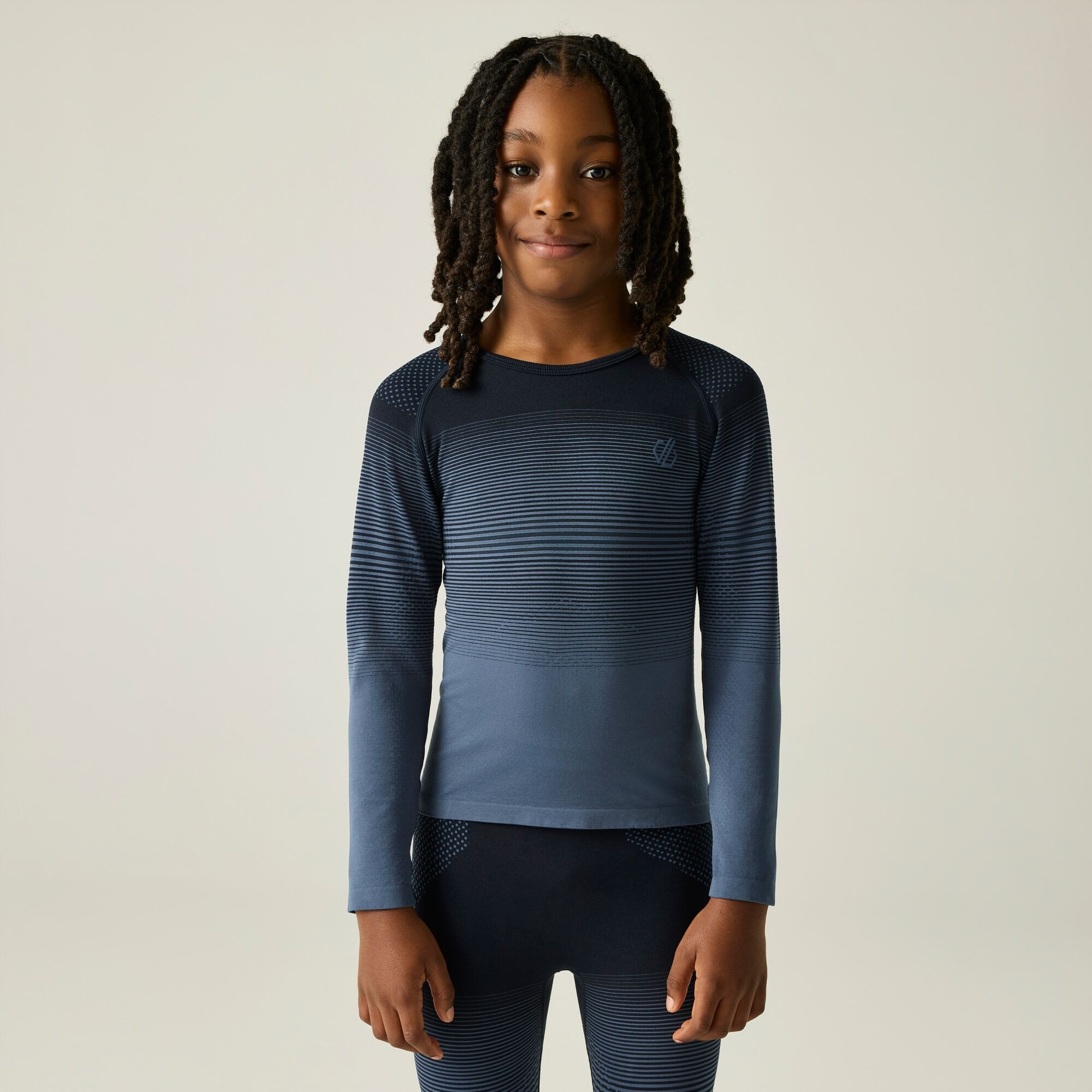 Dare 2B Unisex Kids Blue Kids’ In The Zone Iii Baselayer Set Size: L - Image 3