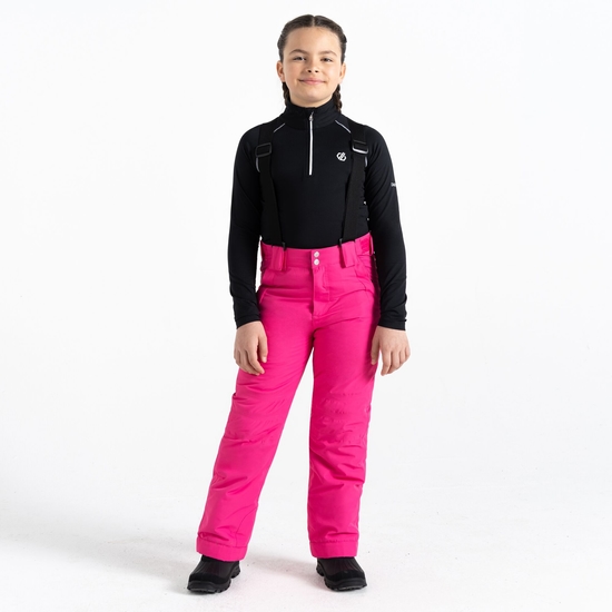 Dare 2b - Kids' Motive Waterproof Insulated Ski Pants Pink