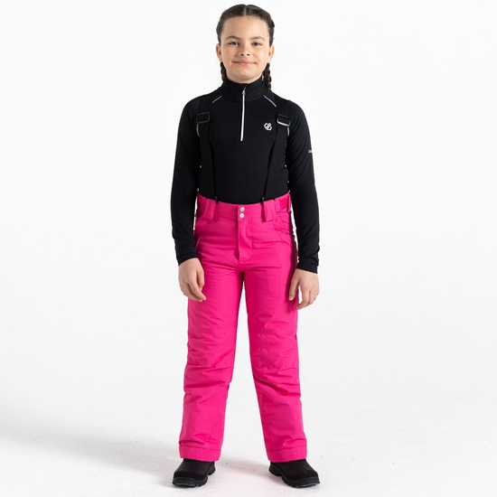 Dare 2b - Kids' Outmove II Waterproof Insulated Ski Pants Pure Pink
