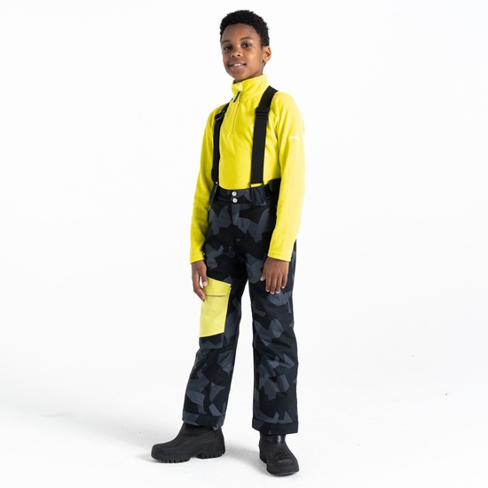 Dare 2b - Kids' Pow Ski Pants Black Camo Print 