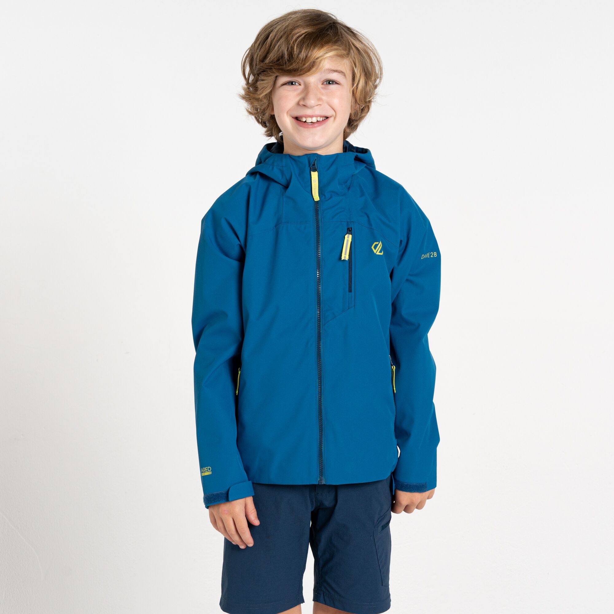Dare 2b Kurtka dziecięca przeciwdeszczowa Switch Out Niebieski