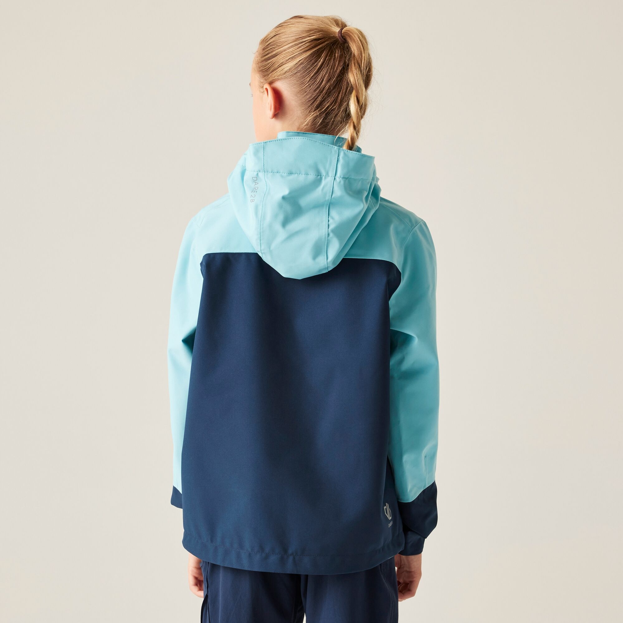 Dare 2b Kurtka przeciwdeszczowa dziecięca z membraną Explore III Niebieski