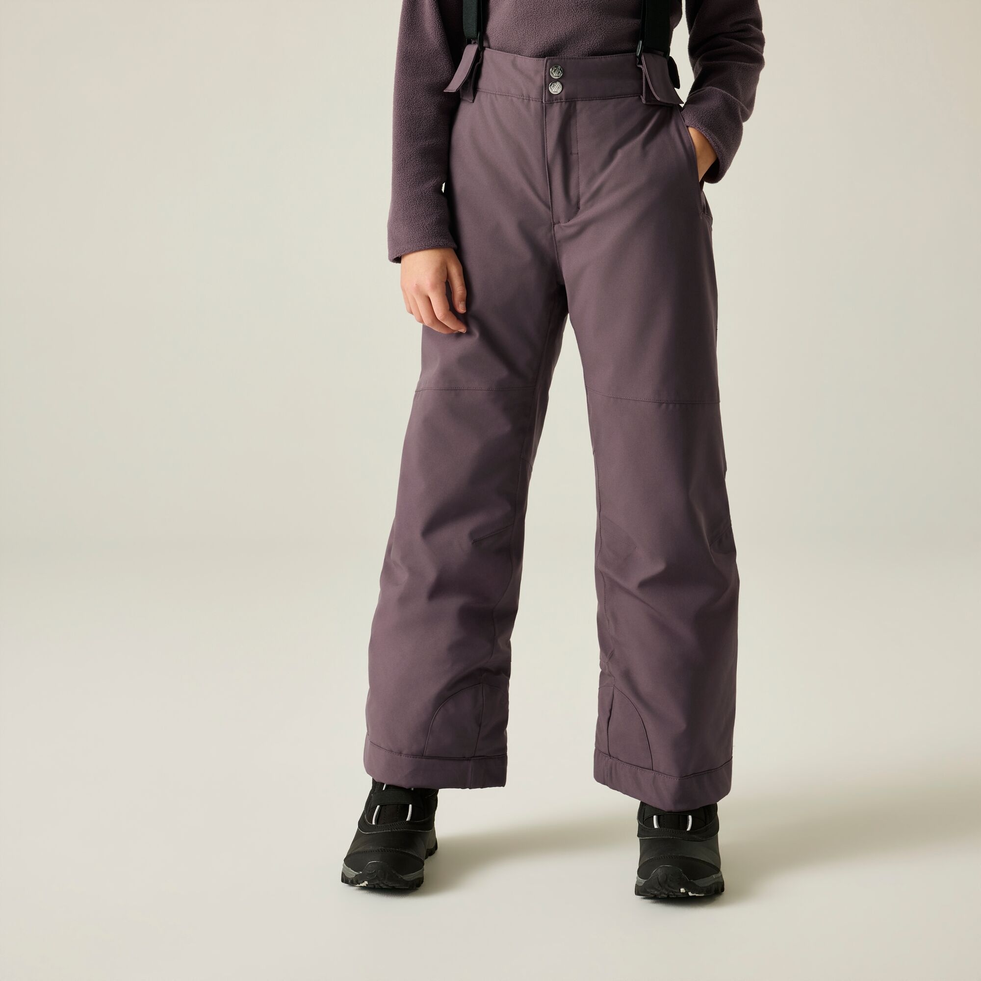 Dare 2B Kids’ Outmove Iii Ski Pants - Purple Size 7-8 Years