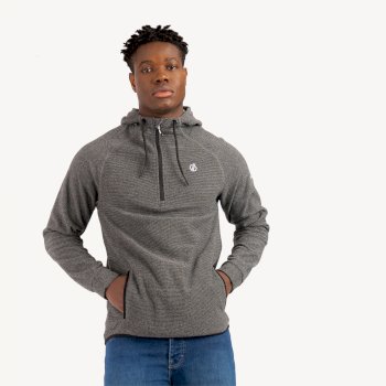 Dare 2b - Men's Forgo Half Zip Hooded Fleece Aluminium Grey