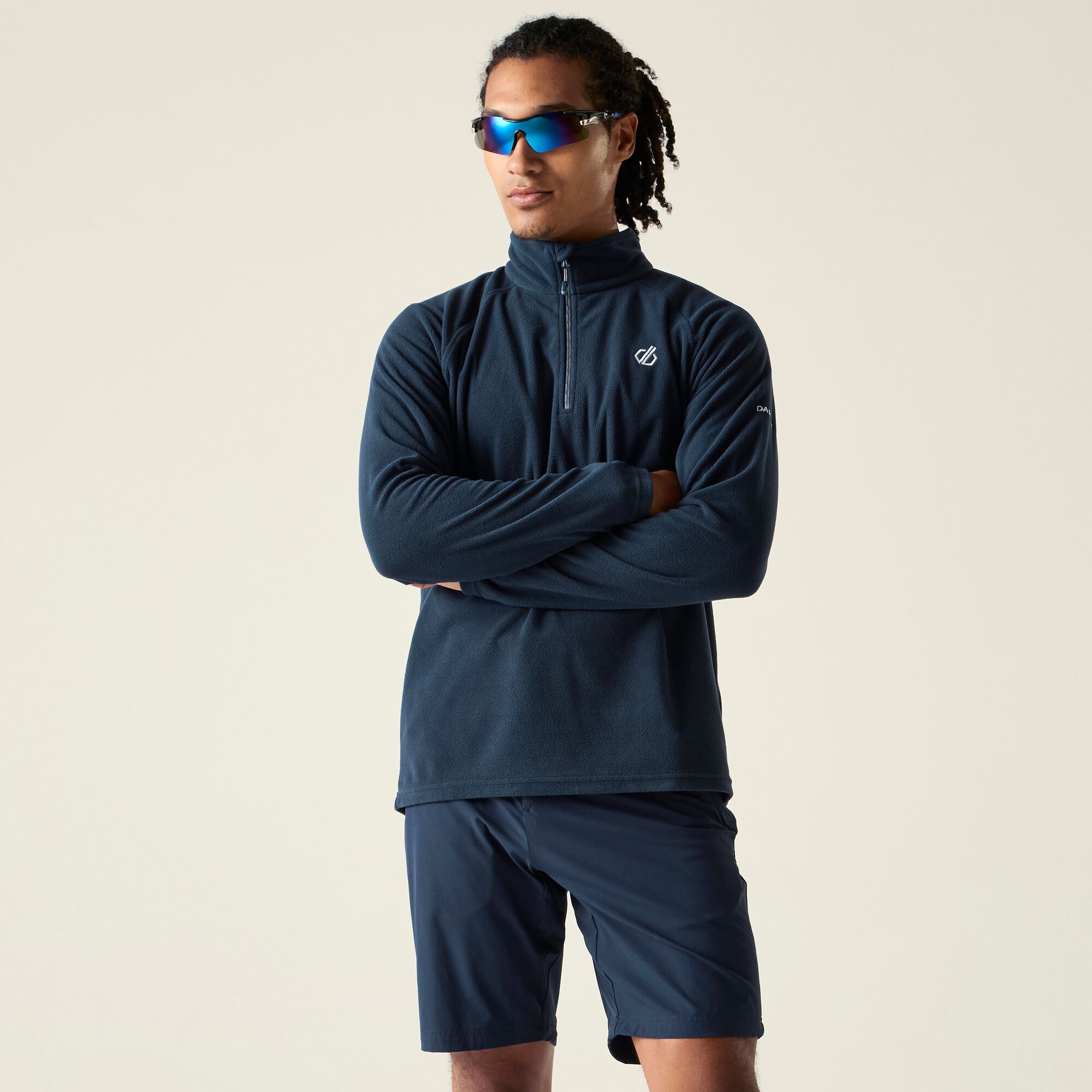 Dare 2b   Polar męski z suwakiem 1/4 Freethink II Niebieski