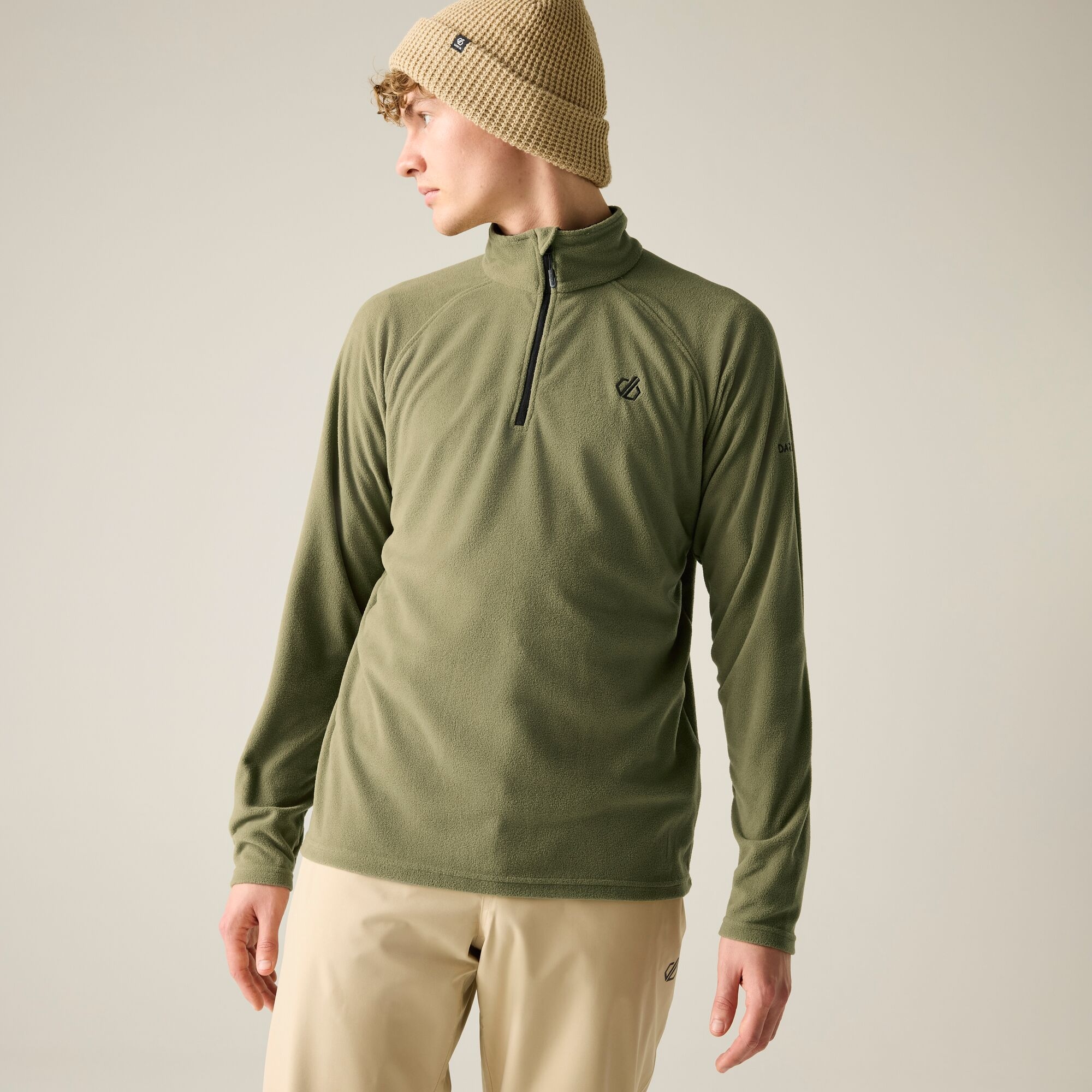 Dare 2b Polar męski z suwakiem 1/4 Freethink II Zielony